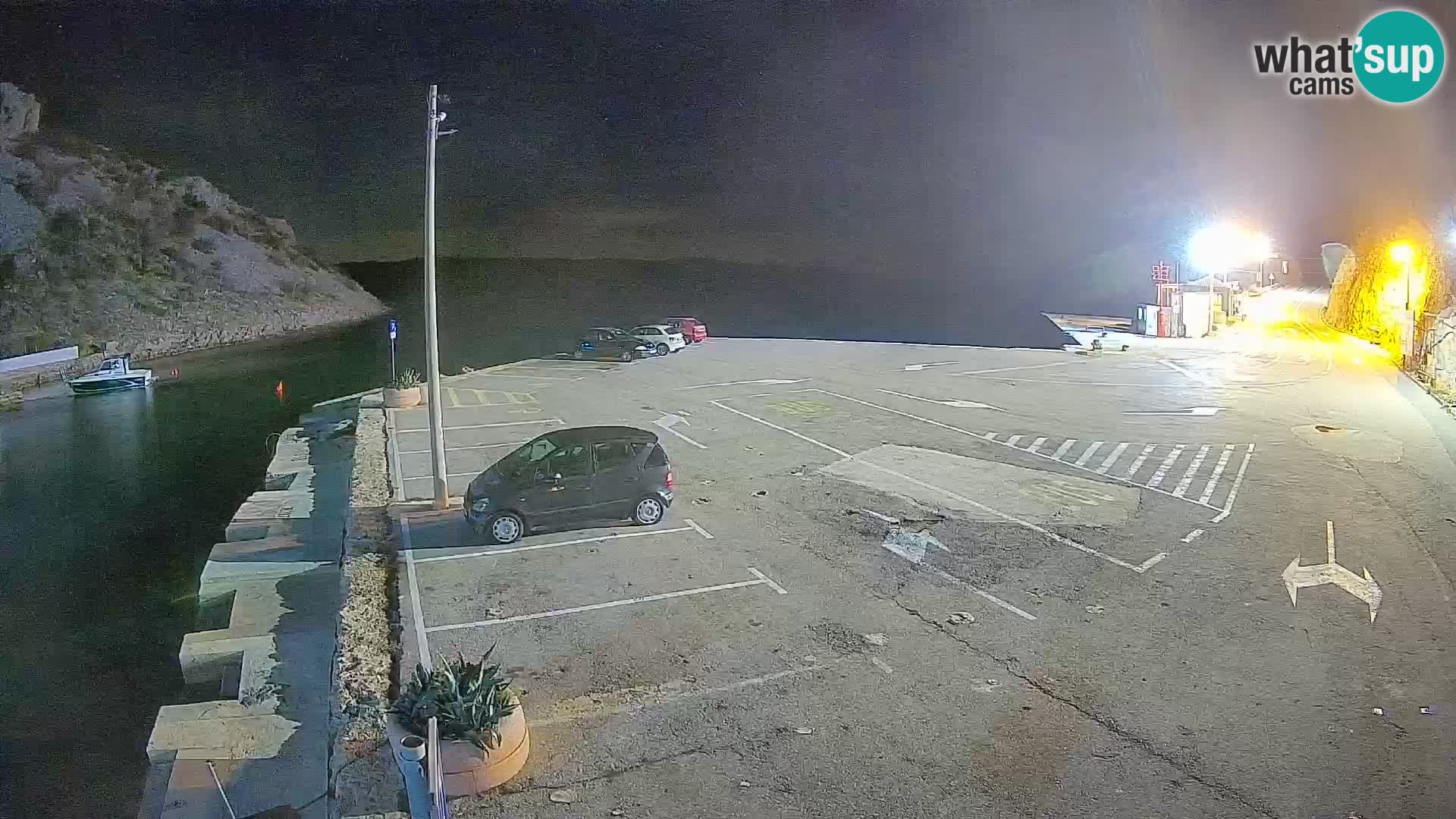 Webcam porto traghetti di Prizna – per l’isola di Pag