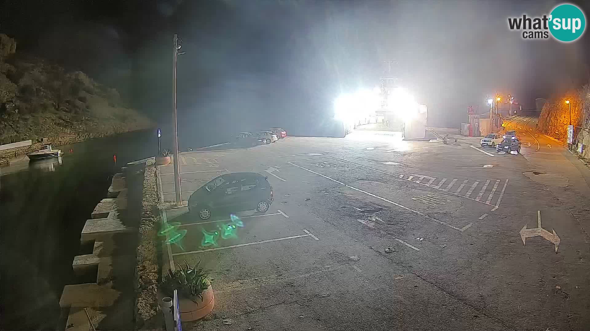 Webcam porto traghetti di Prizna – per l’isola di Pag