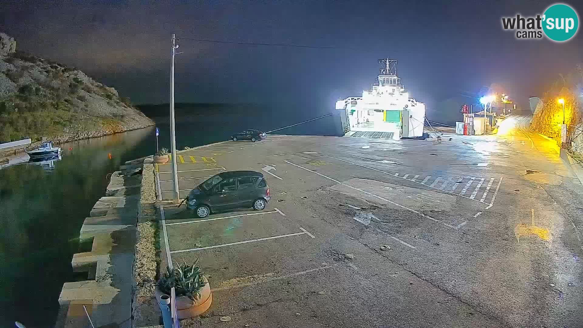 Webcam porto traghetti di Prizna – per l’isola di Pag