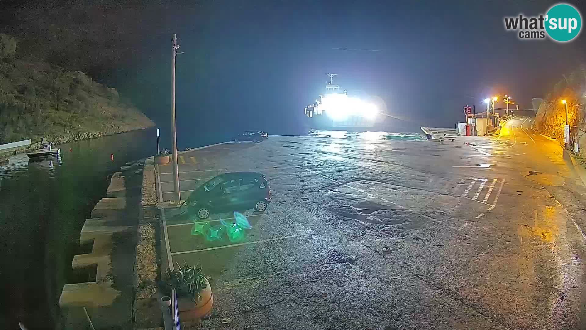 Webcam porto traghetti di Prizna – per l’isola di Pag