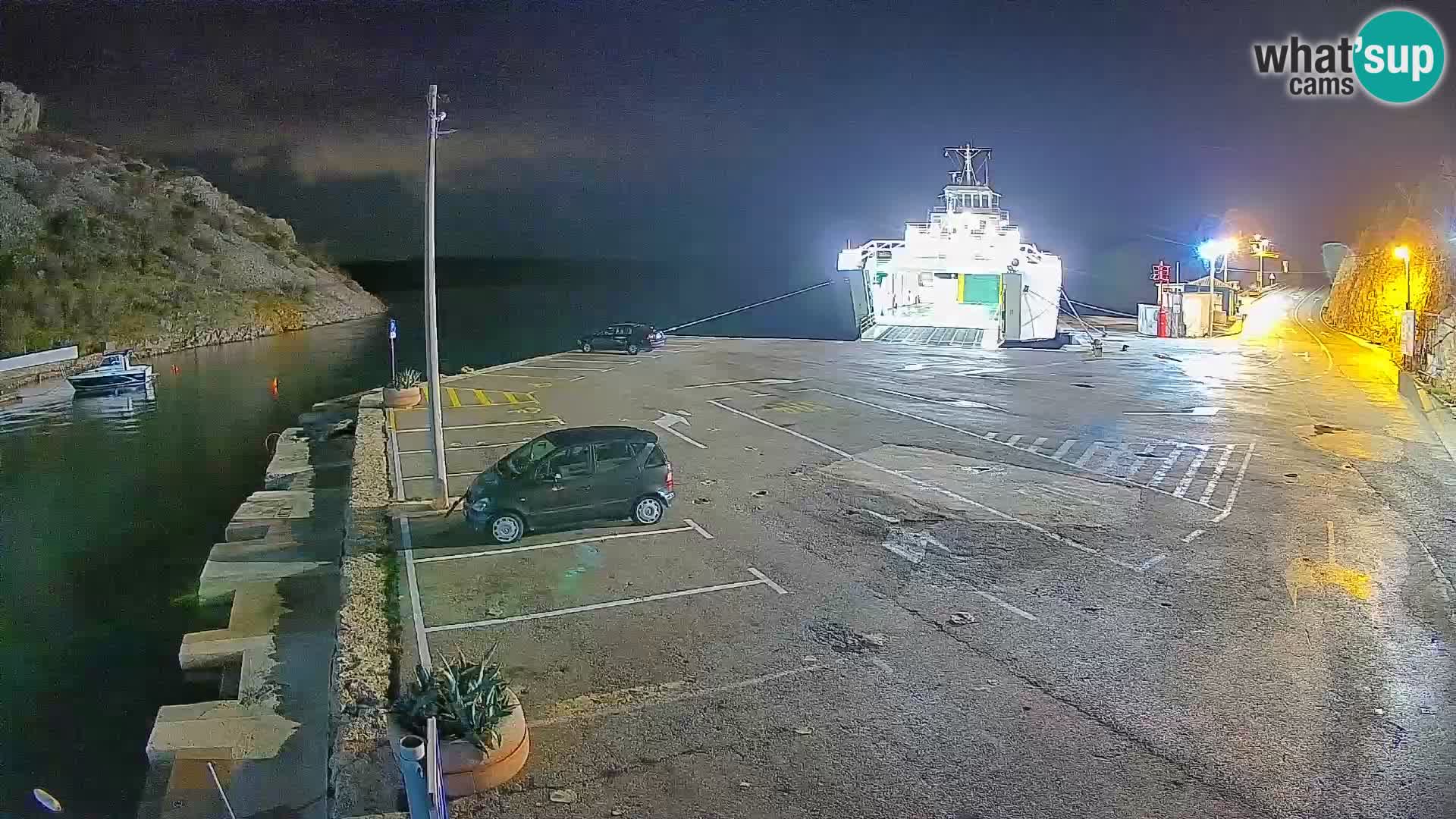 Webcam porto traghetti di Prizna – per l’isola di Pag