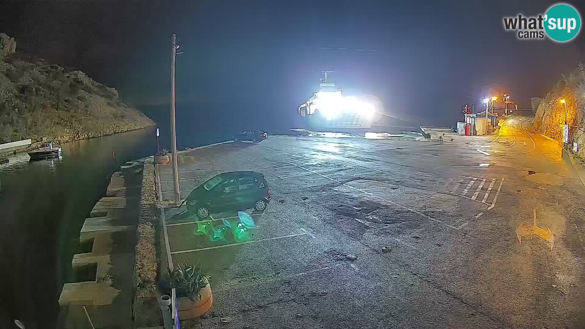 Webcam porto traghetti di Prizna – per l’isola di Pag