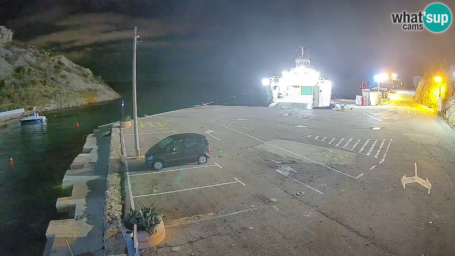 Webcam porto traghetti di Prizna – per l’isola di Pag