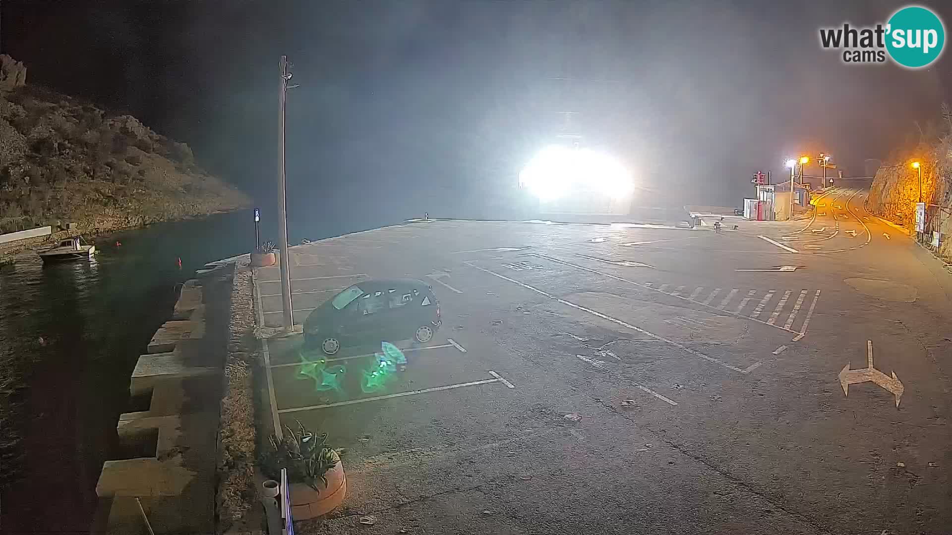 Webcam porto traghetti di Prizna – per l’isola di Pag