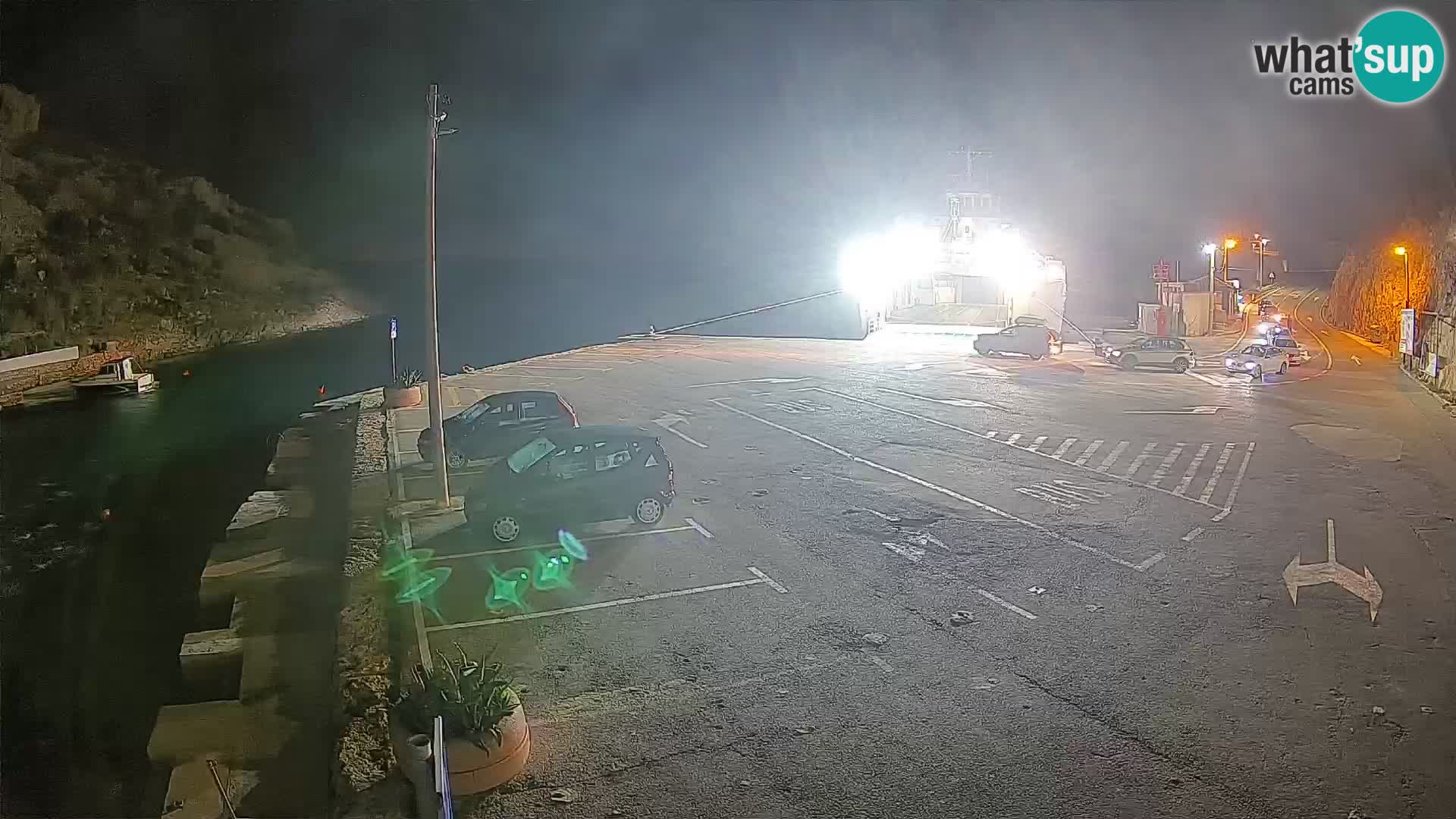 Webcam porto traghetti di Prizna – per l’isola di Pag