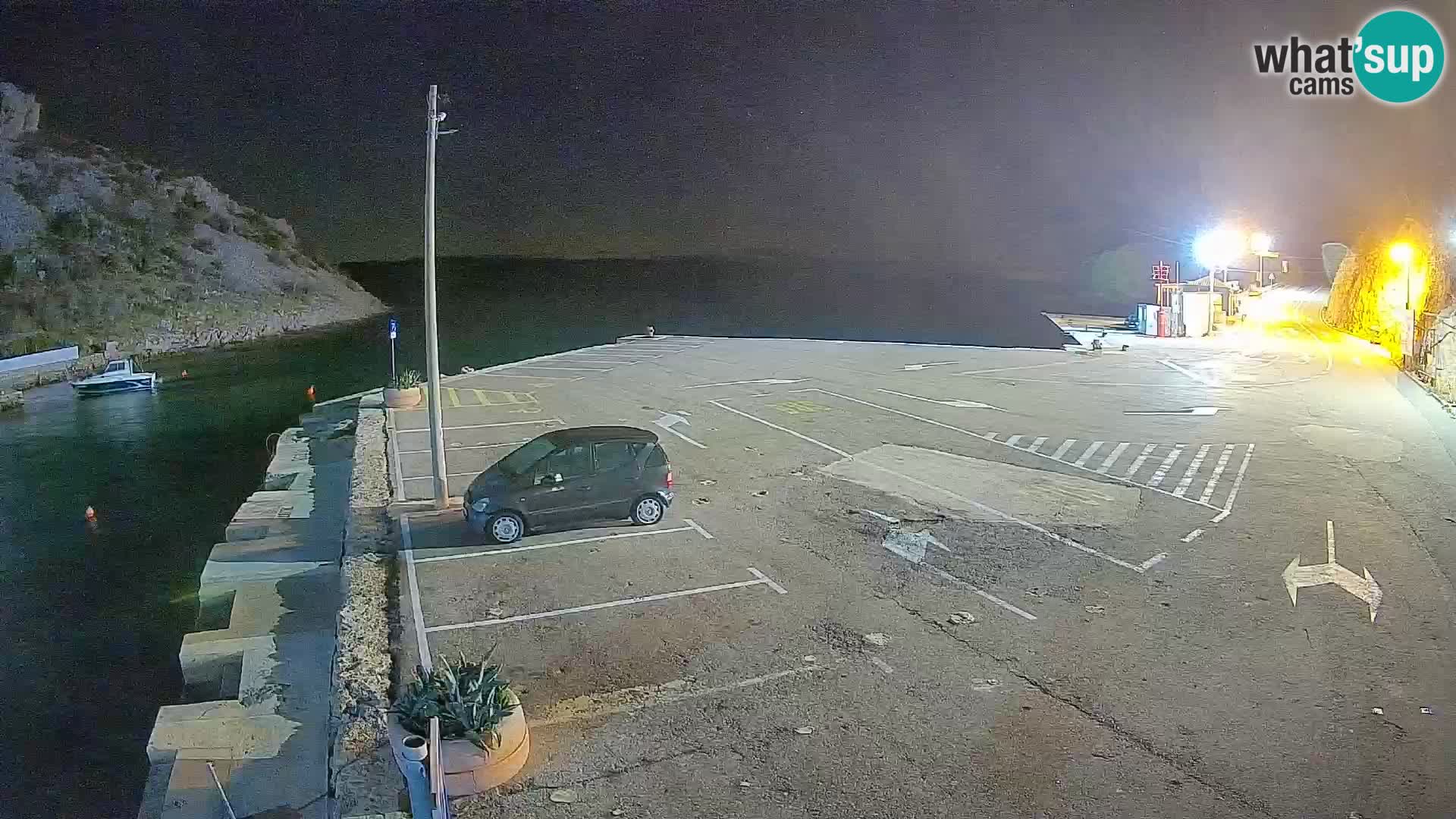 Webcam porto traghetti di Prizna – per l’isola di Pag