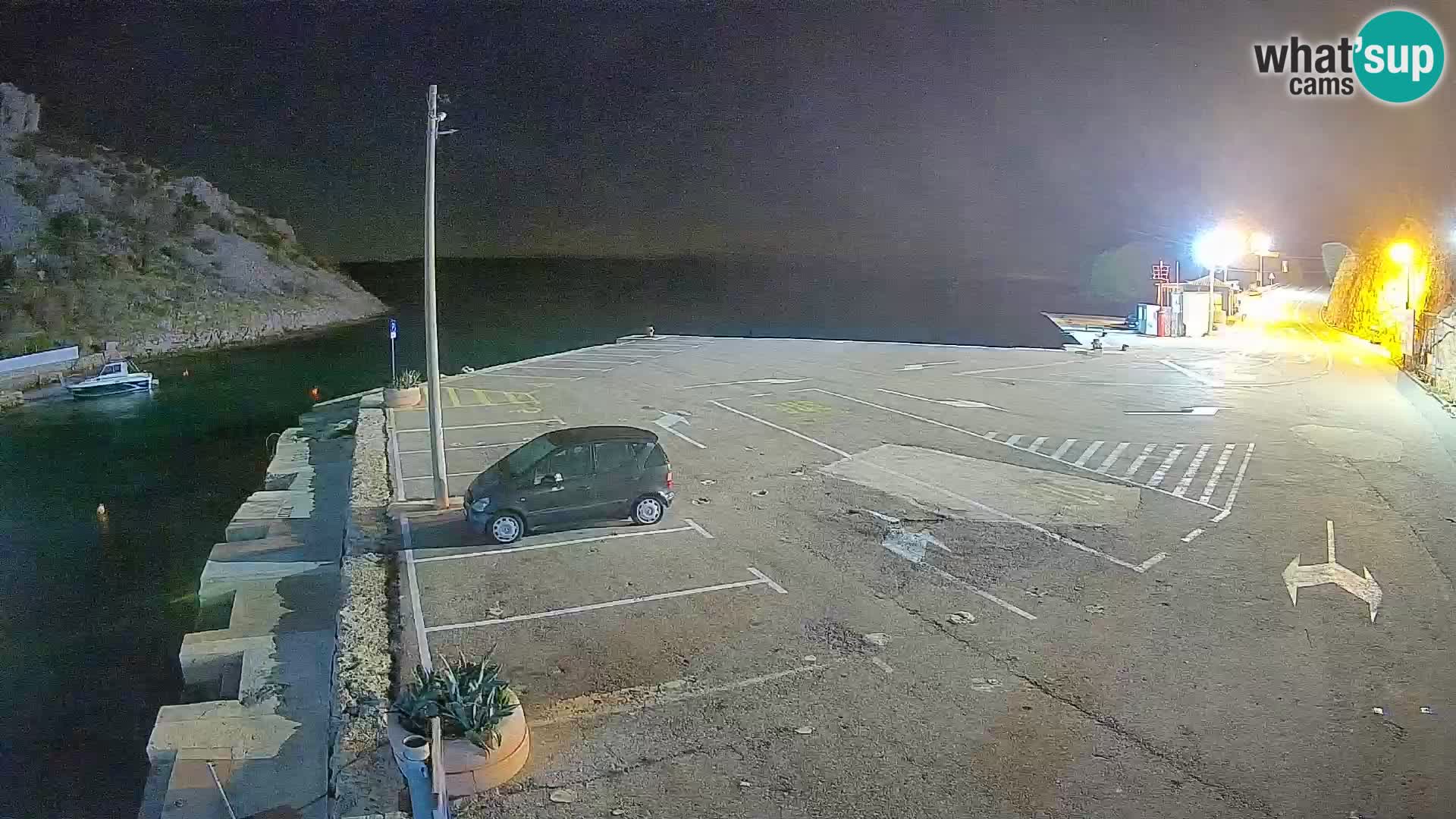 Webcam porto traghetti di Prizna – per l’isola di Pag