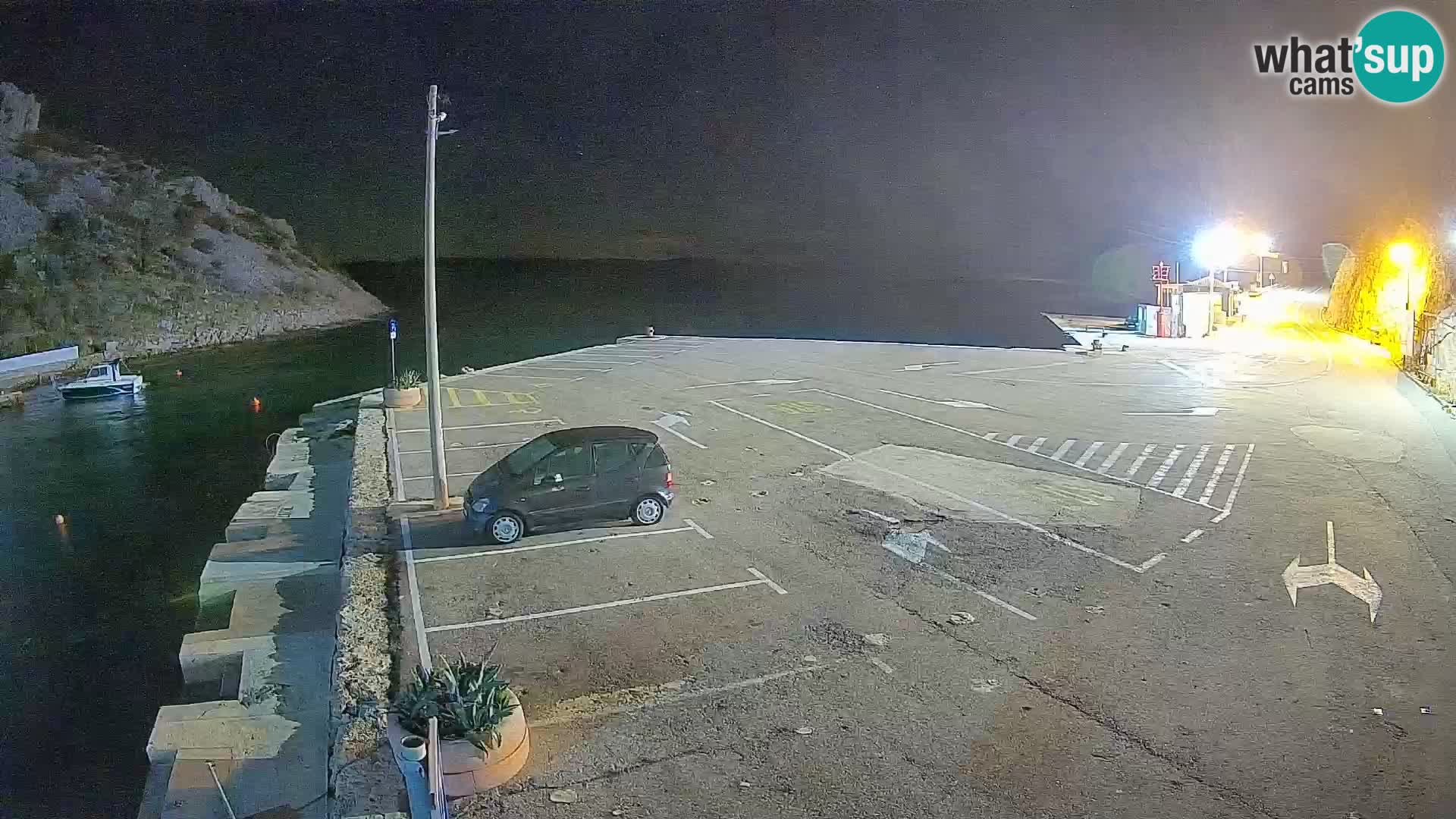 Webcam porto traghetti di Prizna – per l’isola di Pag