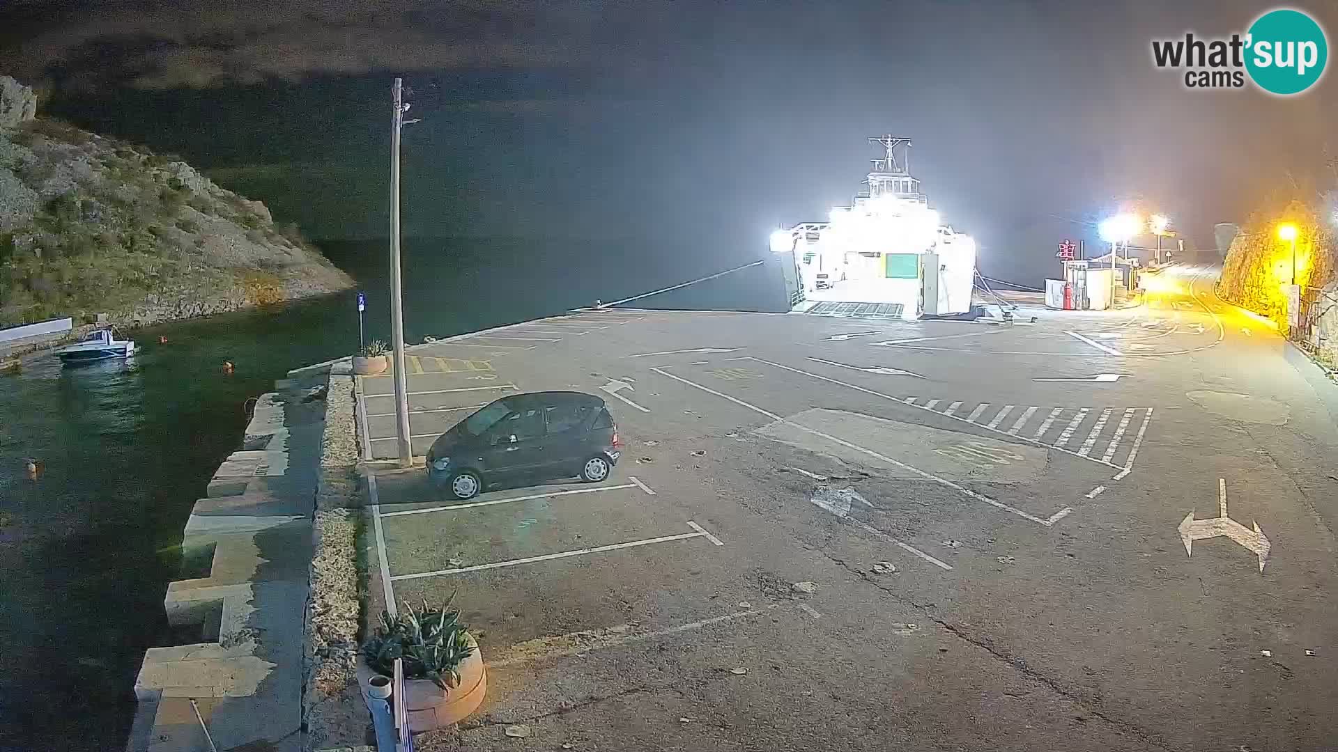Webcam porto traghetti di Prizna – per l’isola di Pag
