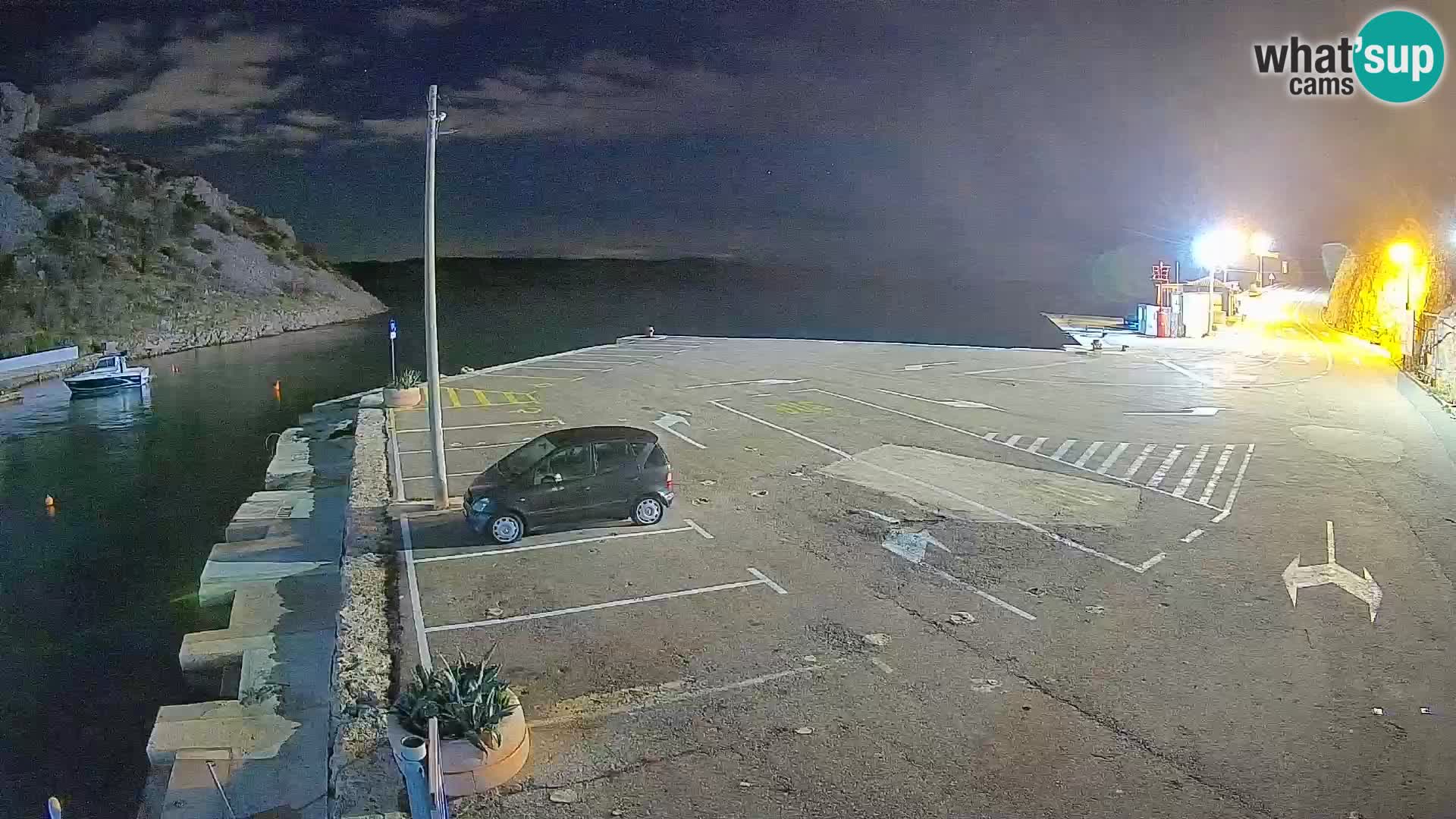 Webcam porto traghetti di Prizna – per l’isola di Pag