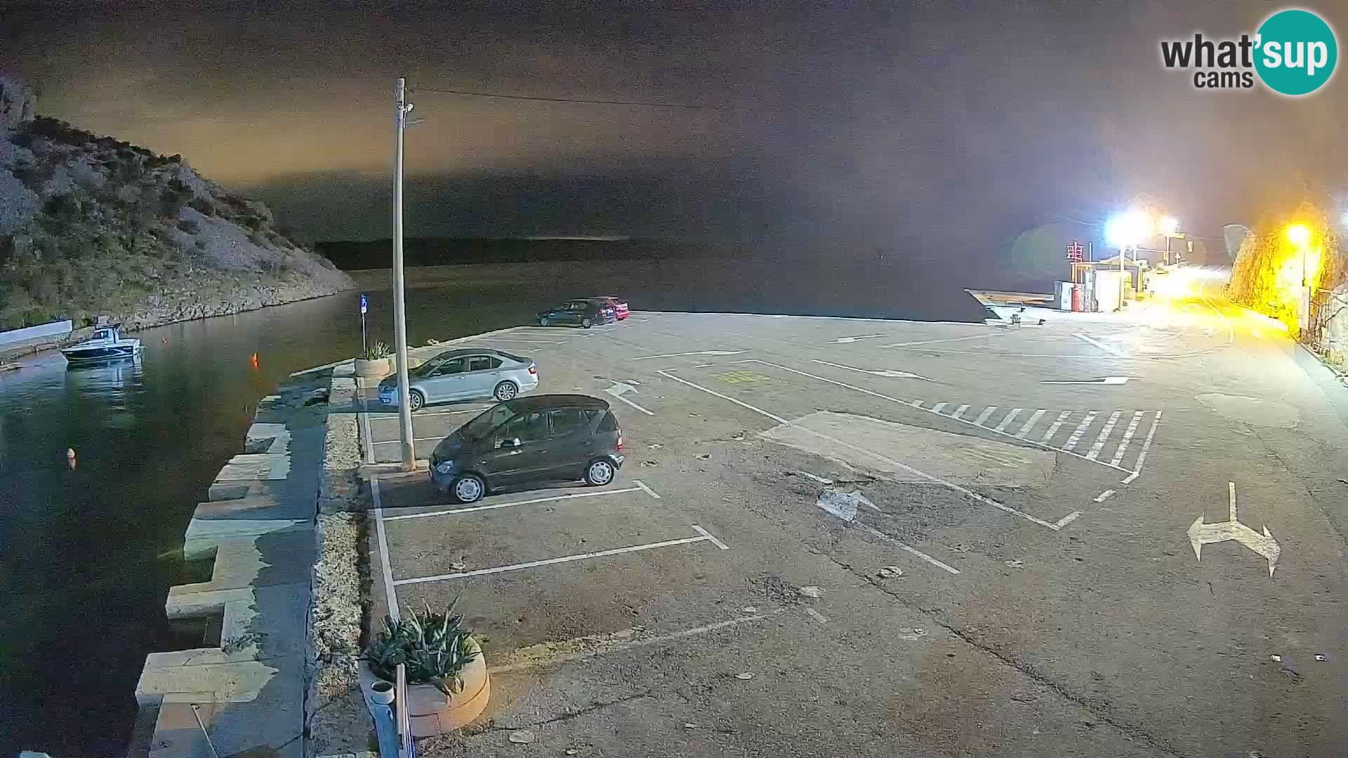 Webcam porto traghetti di Prizna – per l’isola di Pag