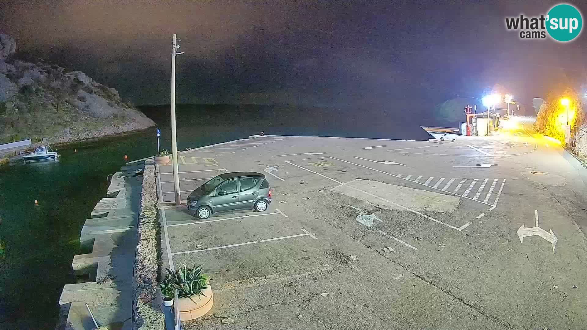 Webcam porto traghetti di Prizna – per l’isola di Pag
