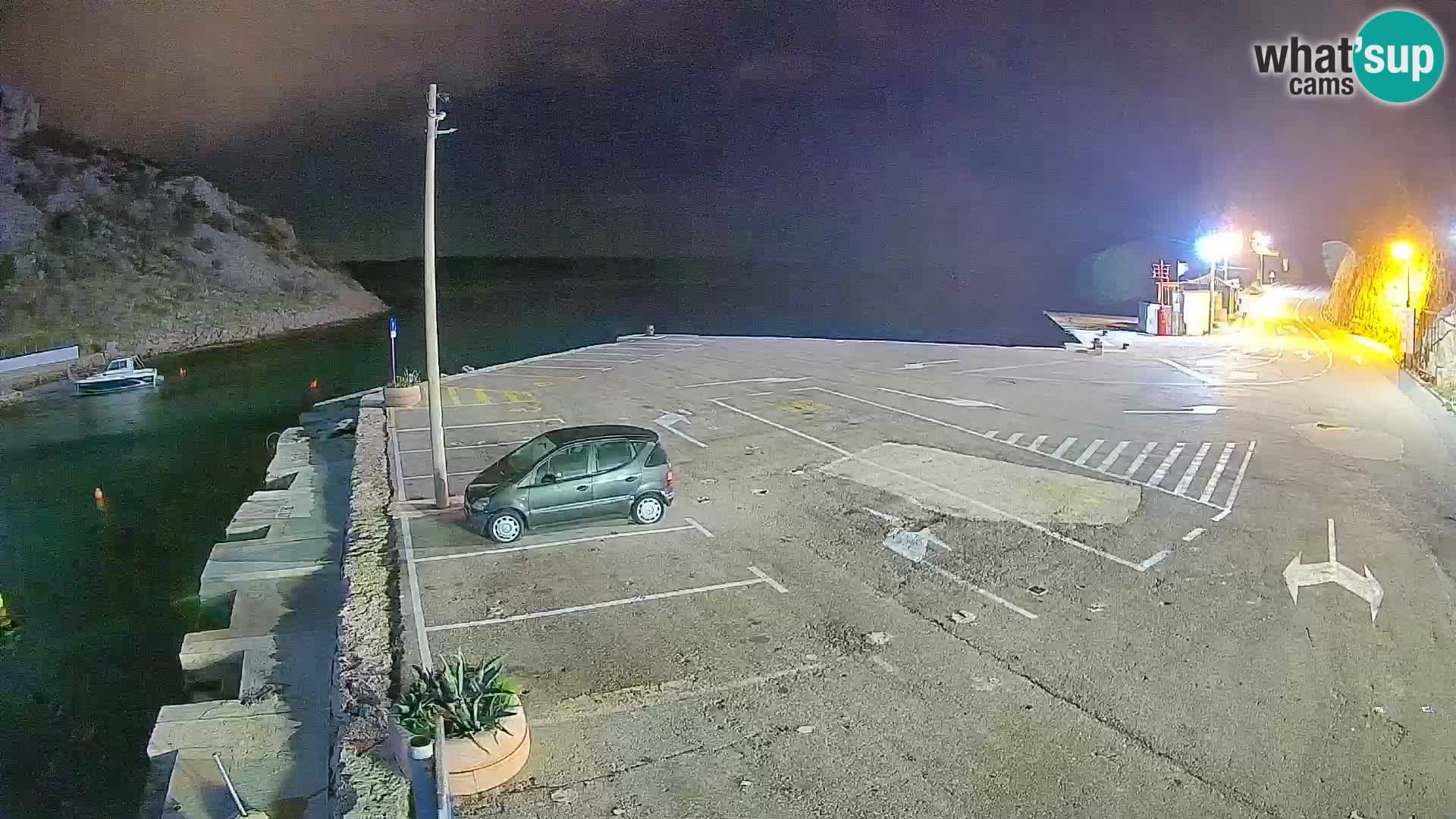 Webcam porto traghetti di Prizna – per l’isola di Pag
