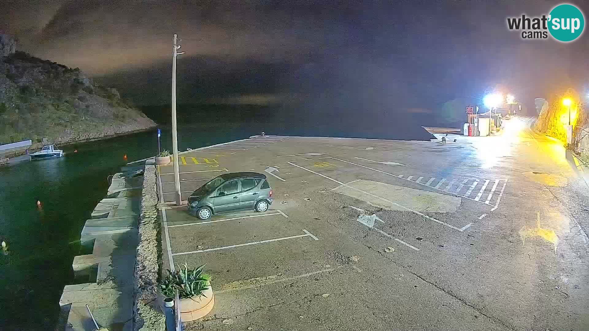 Webcam porto traghetti di Prizna – per l’isola di Pag