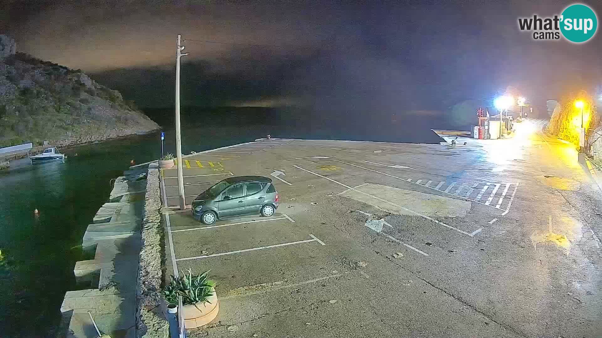 Webcam porto traghetti di Prizna – per l’isola di Pag