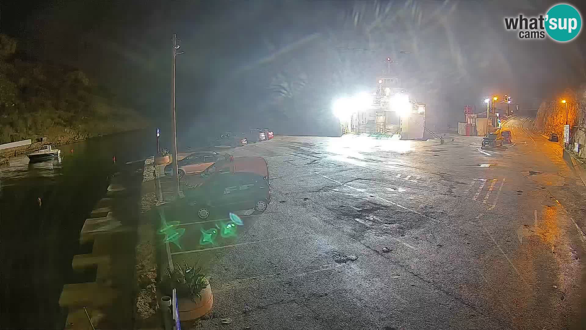 Webcam porto traghetti di Prizna – per l’isola di Pag