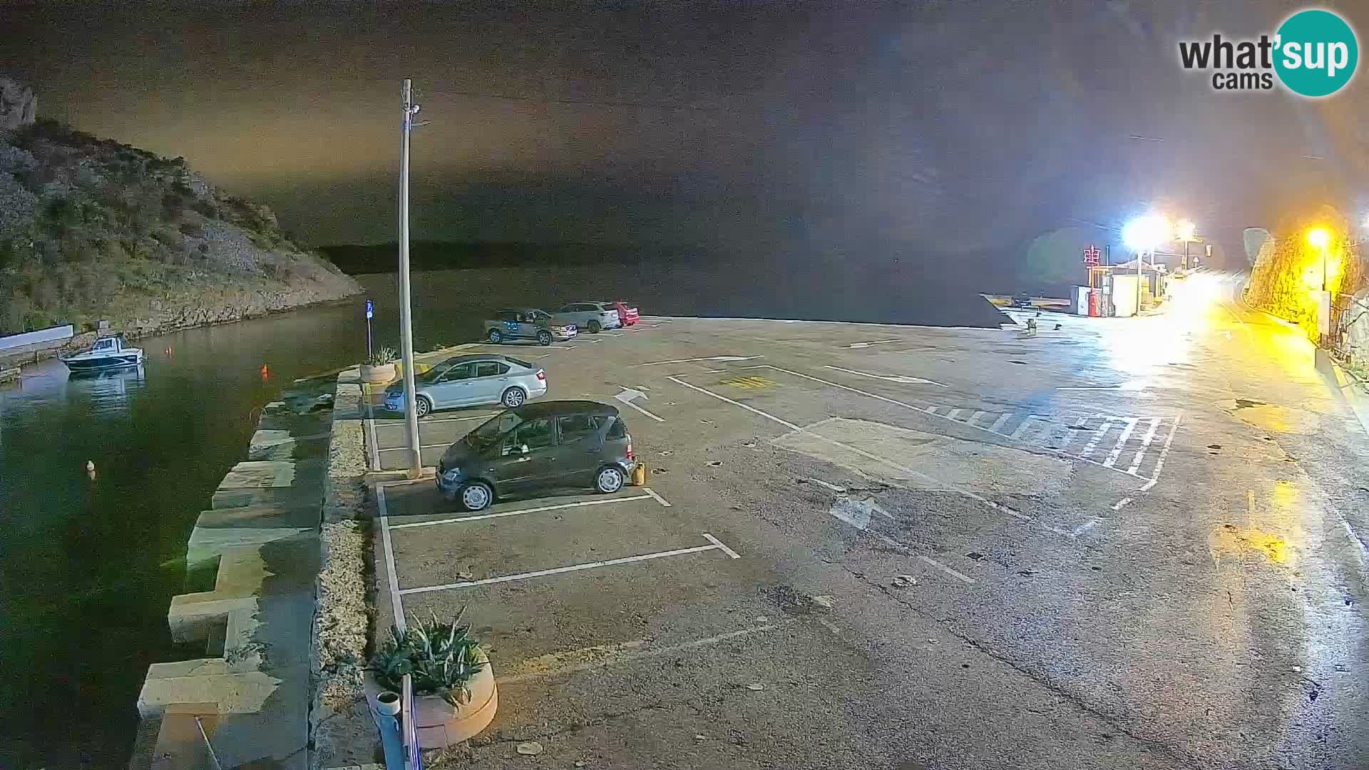 Webcam porto traghetti di Prizna – per l’isola di Pag