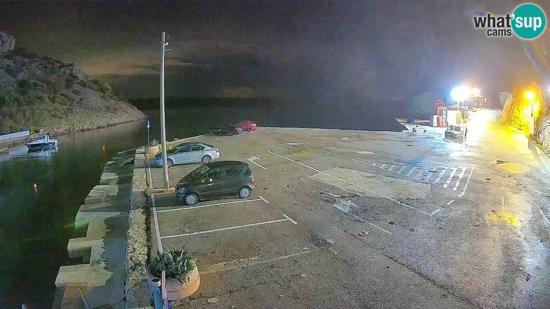 Webcam porto traghetti di Prizna – per l’isola di Pag