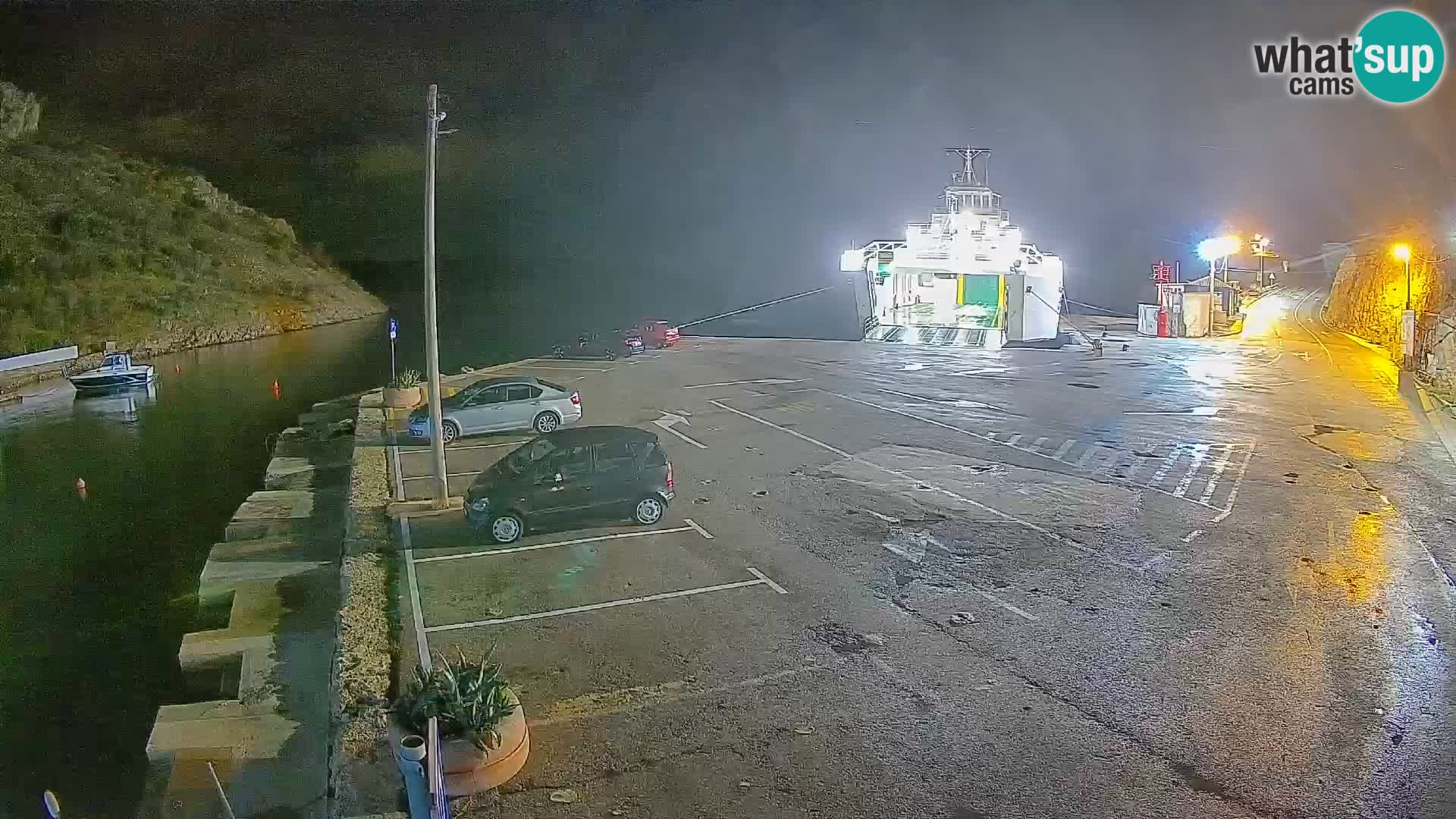 Webcam porto traghetti di Prizna – per l’isola di Pag