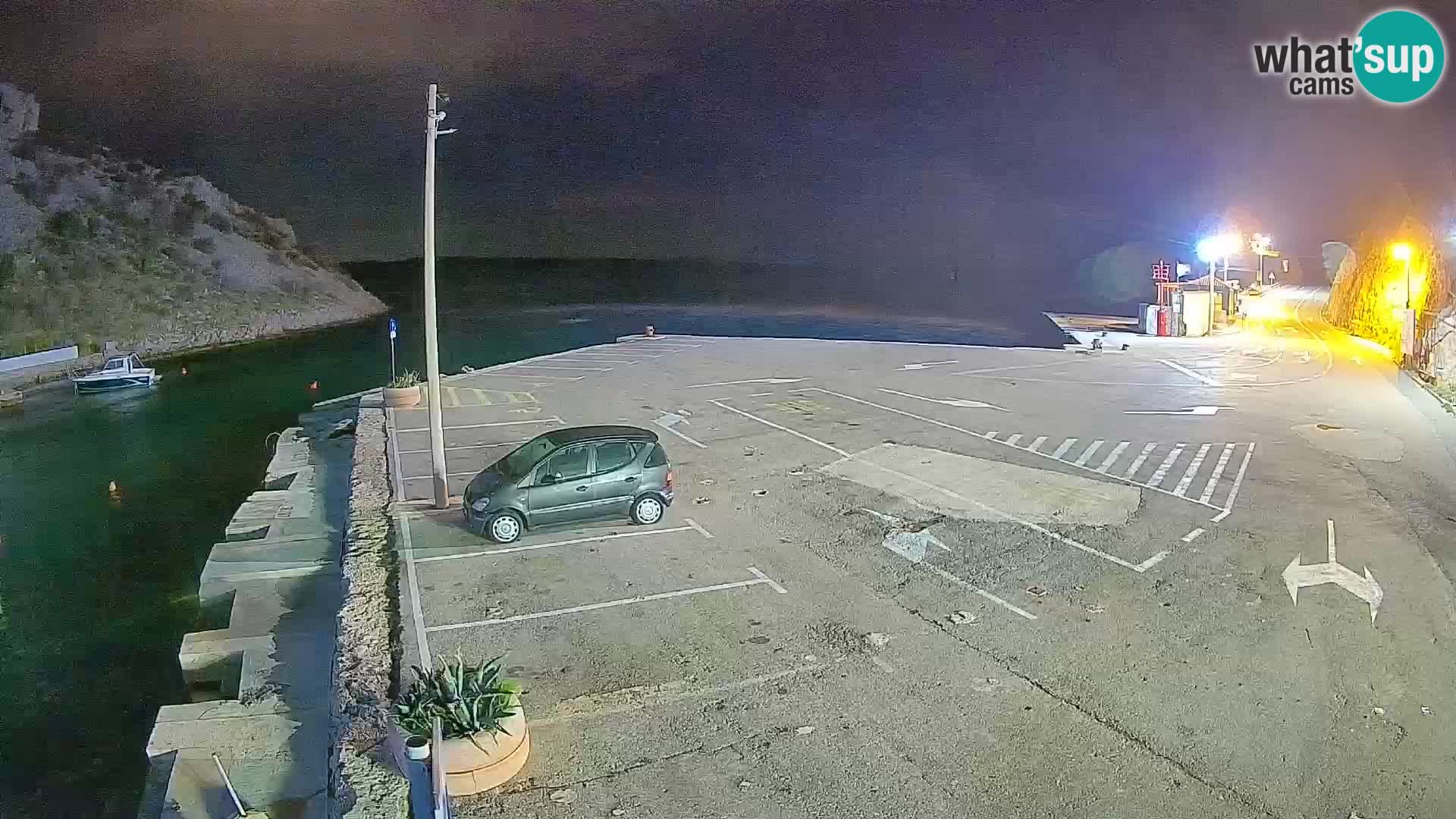 Webcam porto traghetti di Prizna – per l’isola di Pag