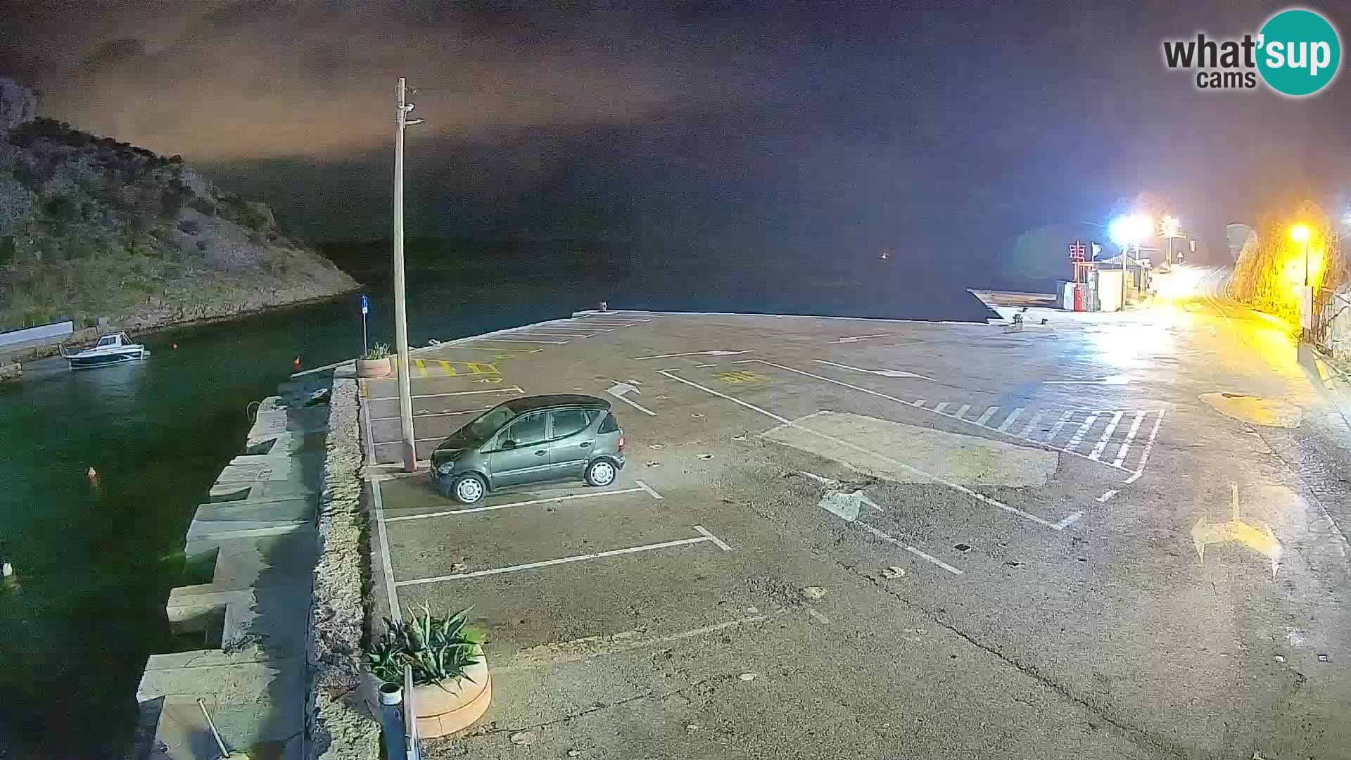 Webcam porto traghetti di Prizna – per l’isola di Pag