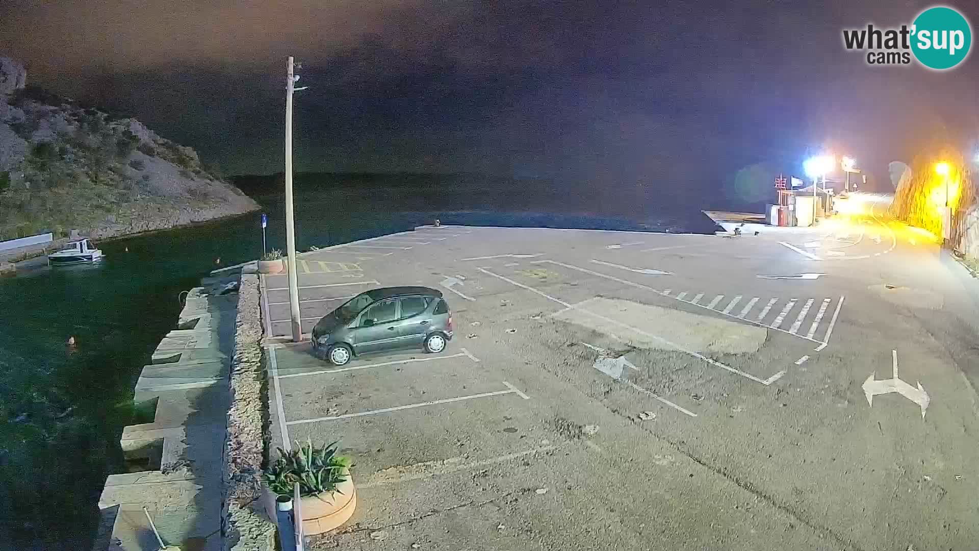Webcam porto traghetti di Prizna – per l’isola di Pag