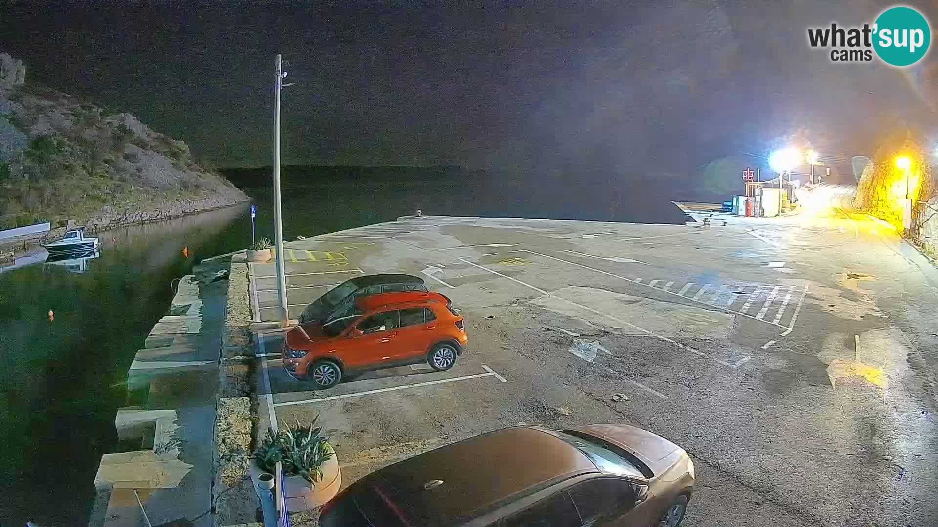 Webcam porto traghetti di Prizna – per l’isola di Pag