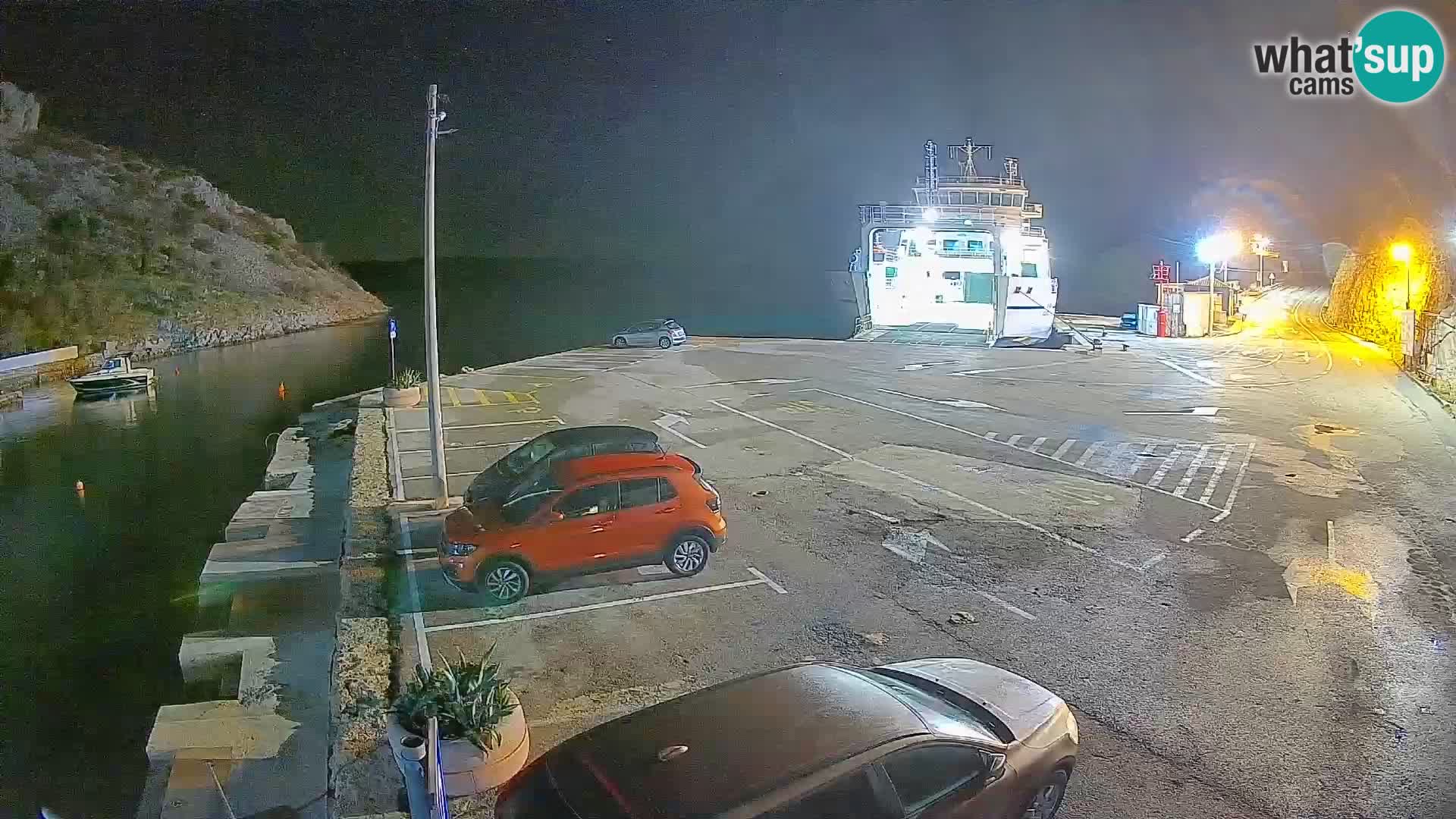 Webcam porto traghetti di Prizna – per l’isola di Pag