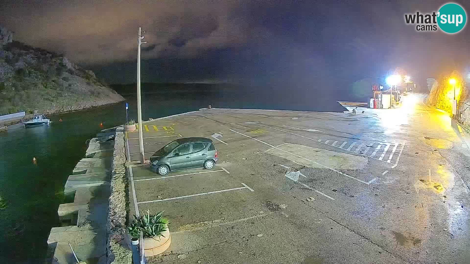 Webcam porto traghetti di Prizna – per l’isola di Pag