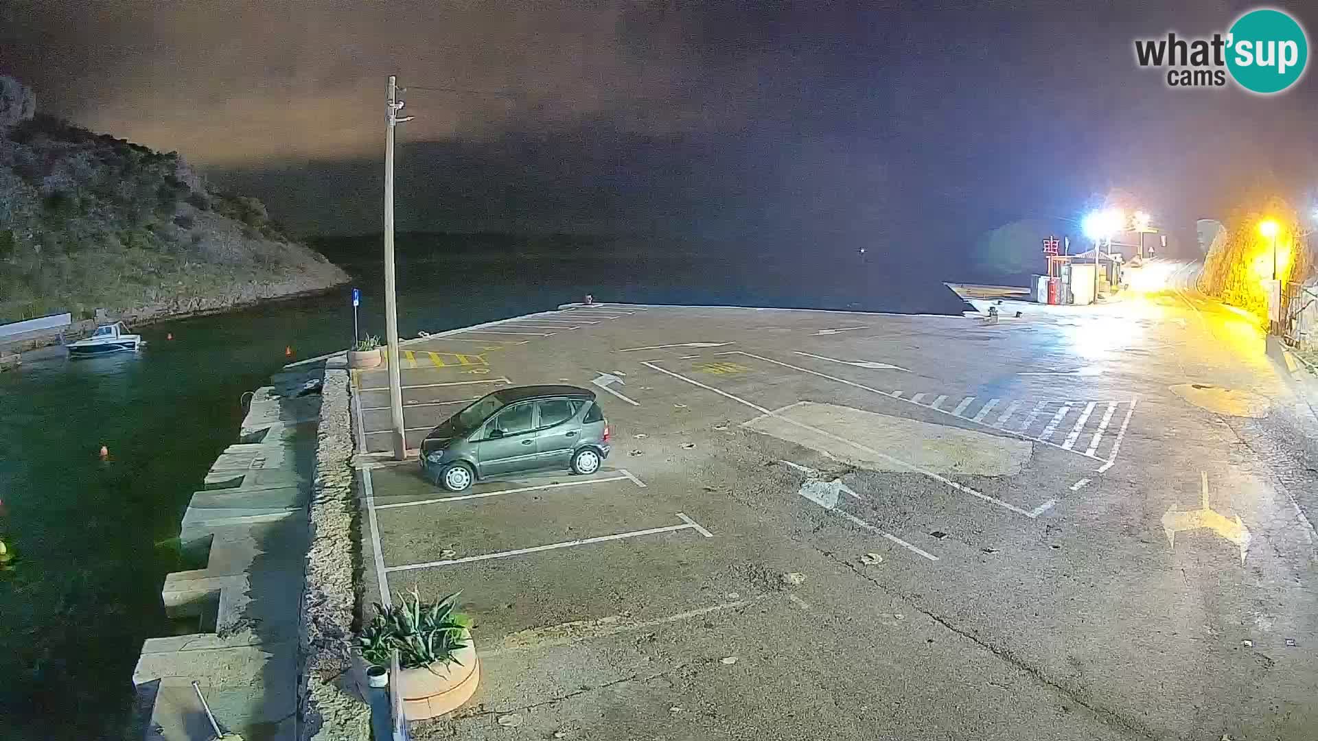 Webcam porto traghetti di Prizna – per l’isola di Pag