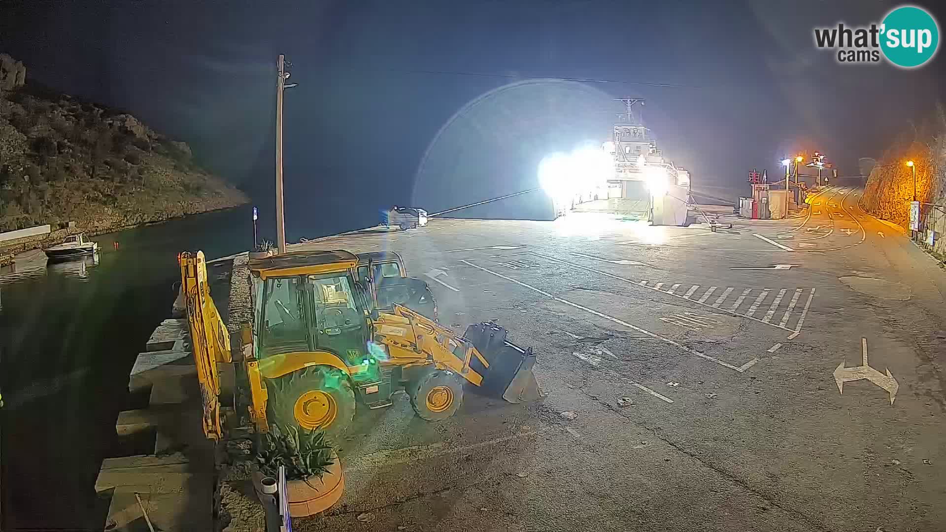 Webcam porto traghetti di Prizna – per l’isola di Pag