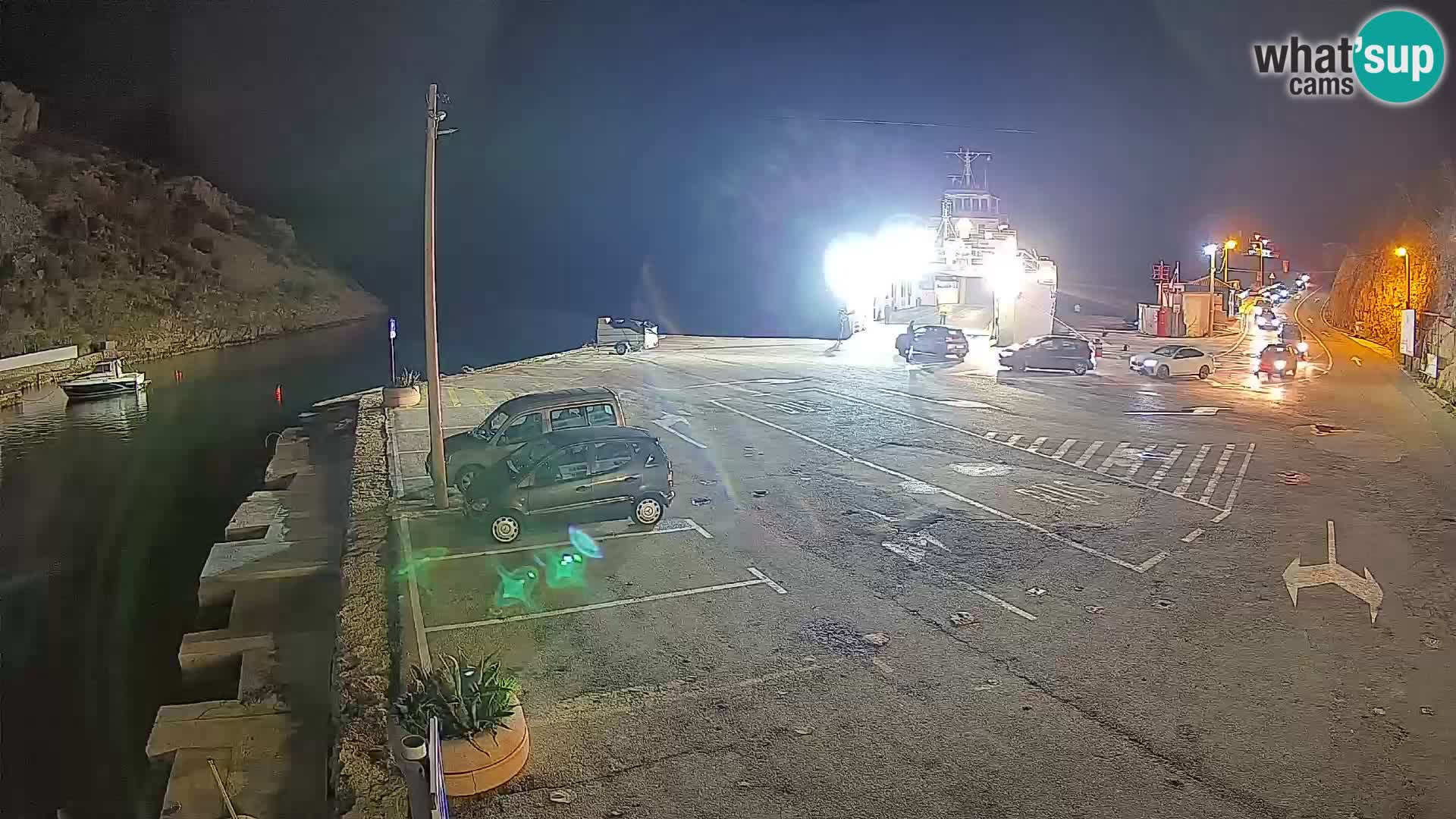 Webcam porto traghetti di Prizna – per l’isola di Pag