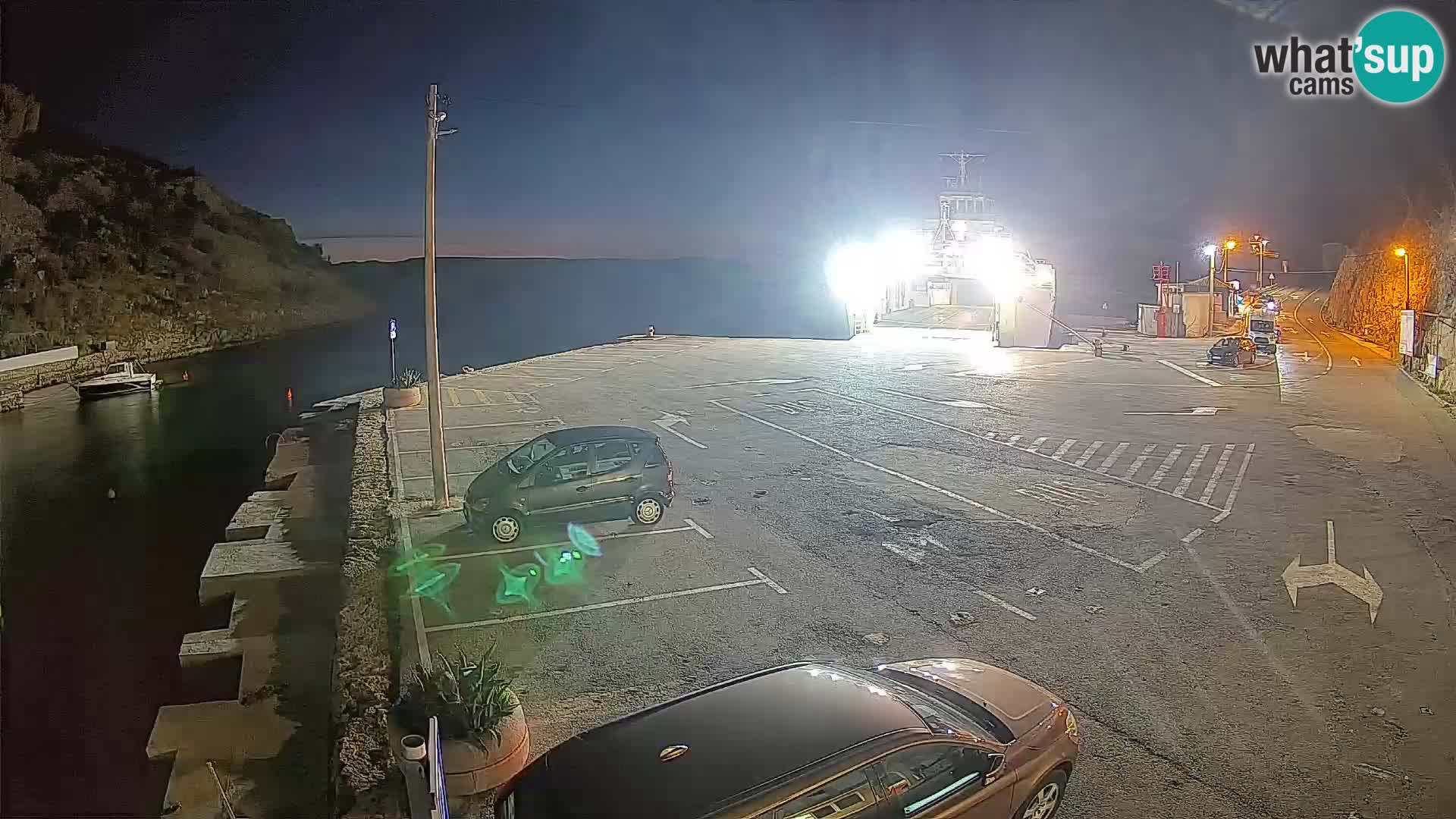 Webcam porto traghetti di Prizna – per l’isola di Pag