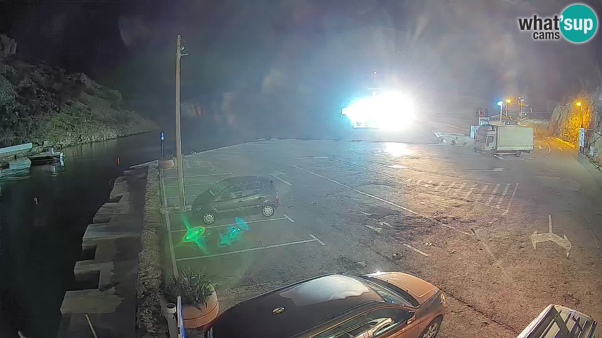 Webcam porto traghetti di Prizna – per l’isola di Pag