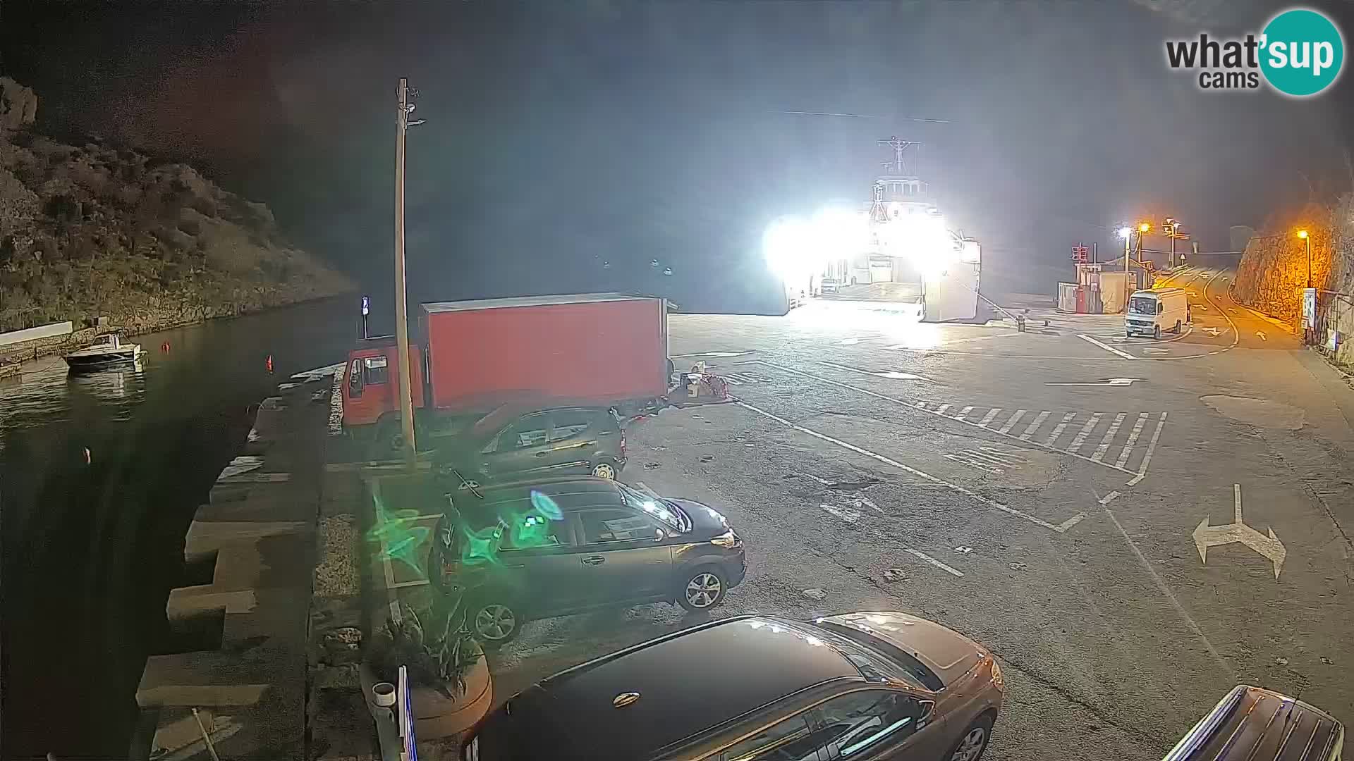 Webcam porto traghetti di Prizna – per l’isola di Pag