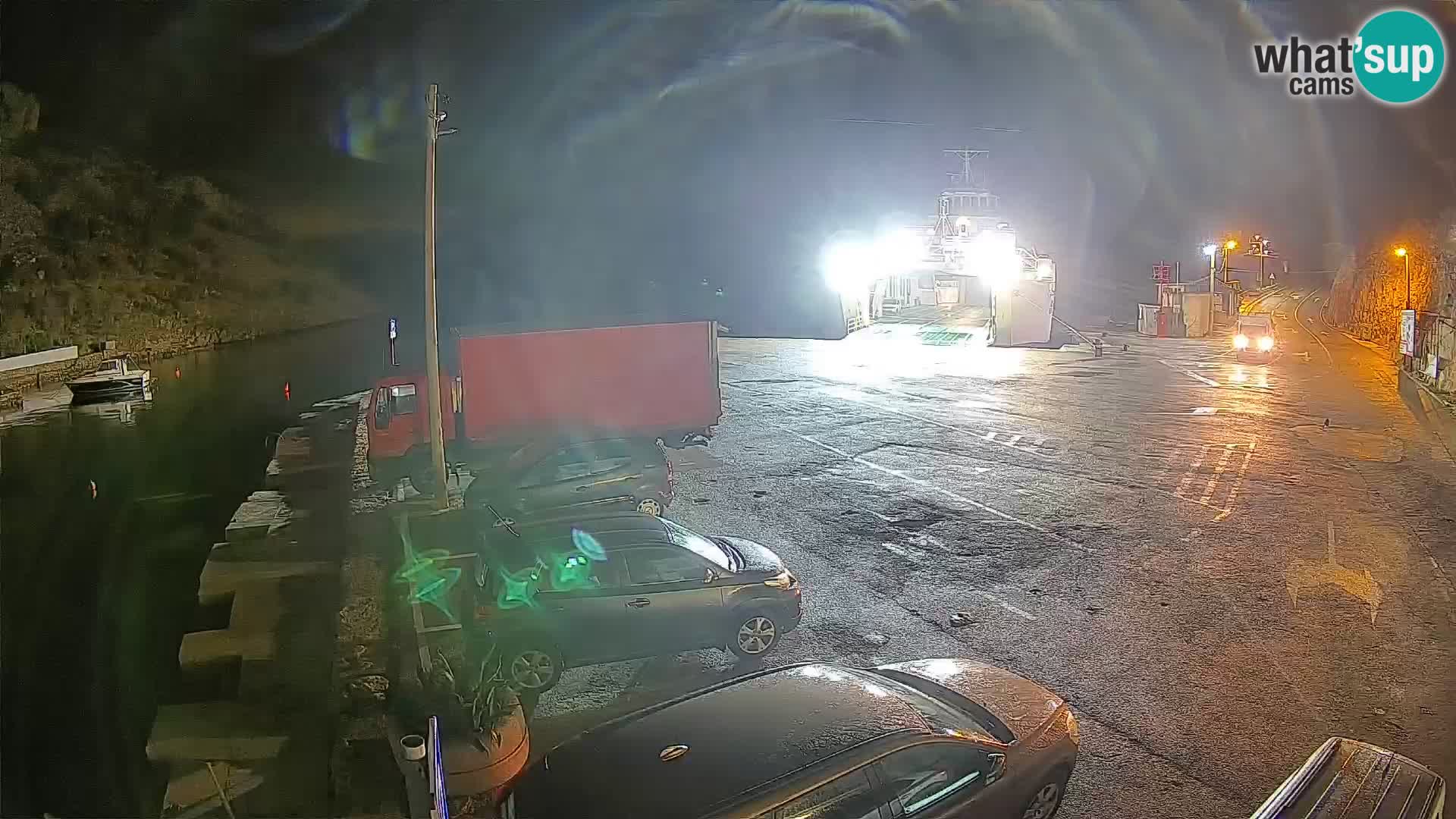 Webcam porto traghetti di Prizna – per l’isola di Pag