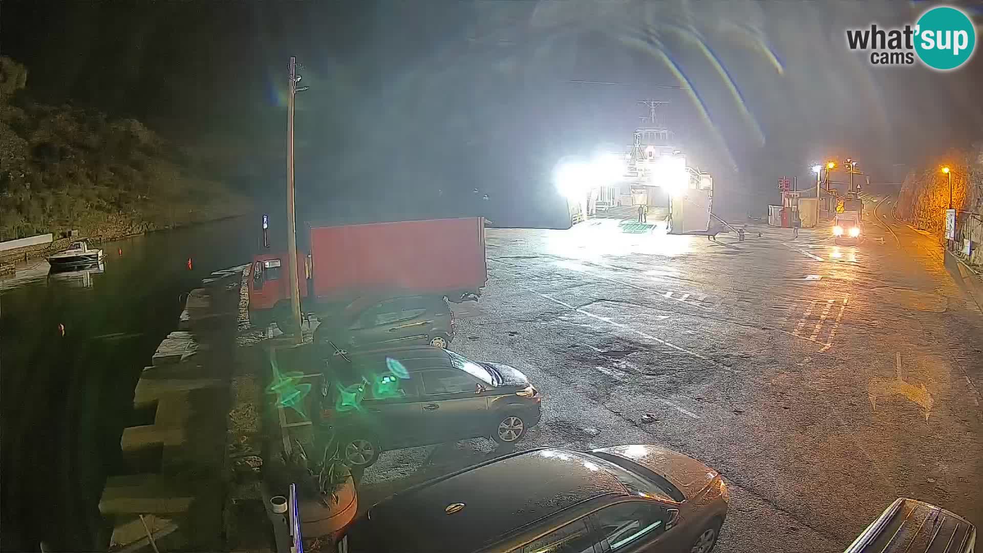 Webcam porto traghetti di Prizna – per l’isola di Pag