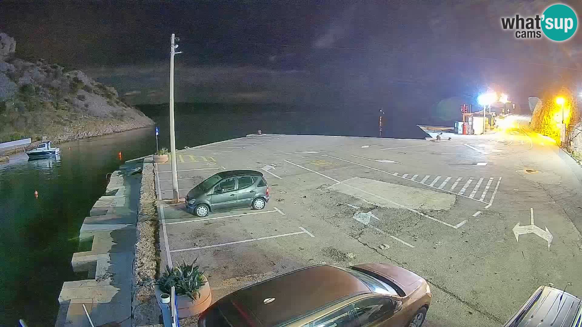 Webcam porto traghetti di Prizna – per l’isola di Pag