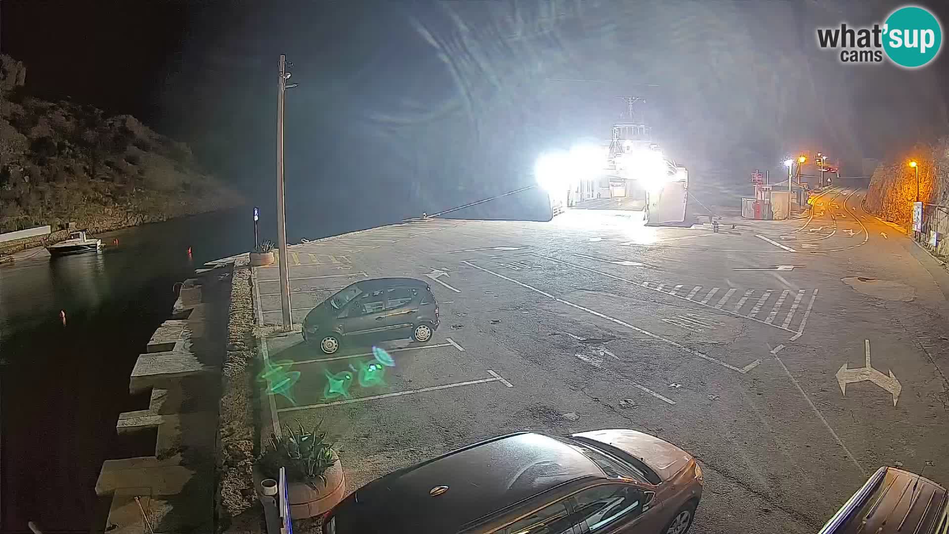 Webcam porto traghetti di Prizna – per l’isola di Pag