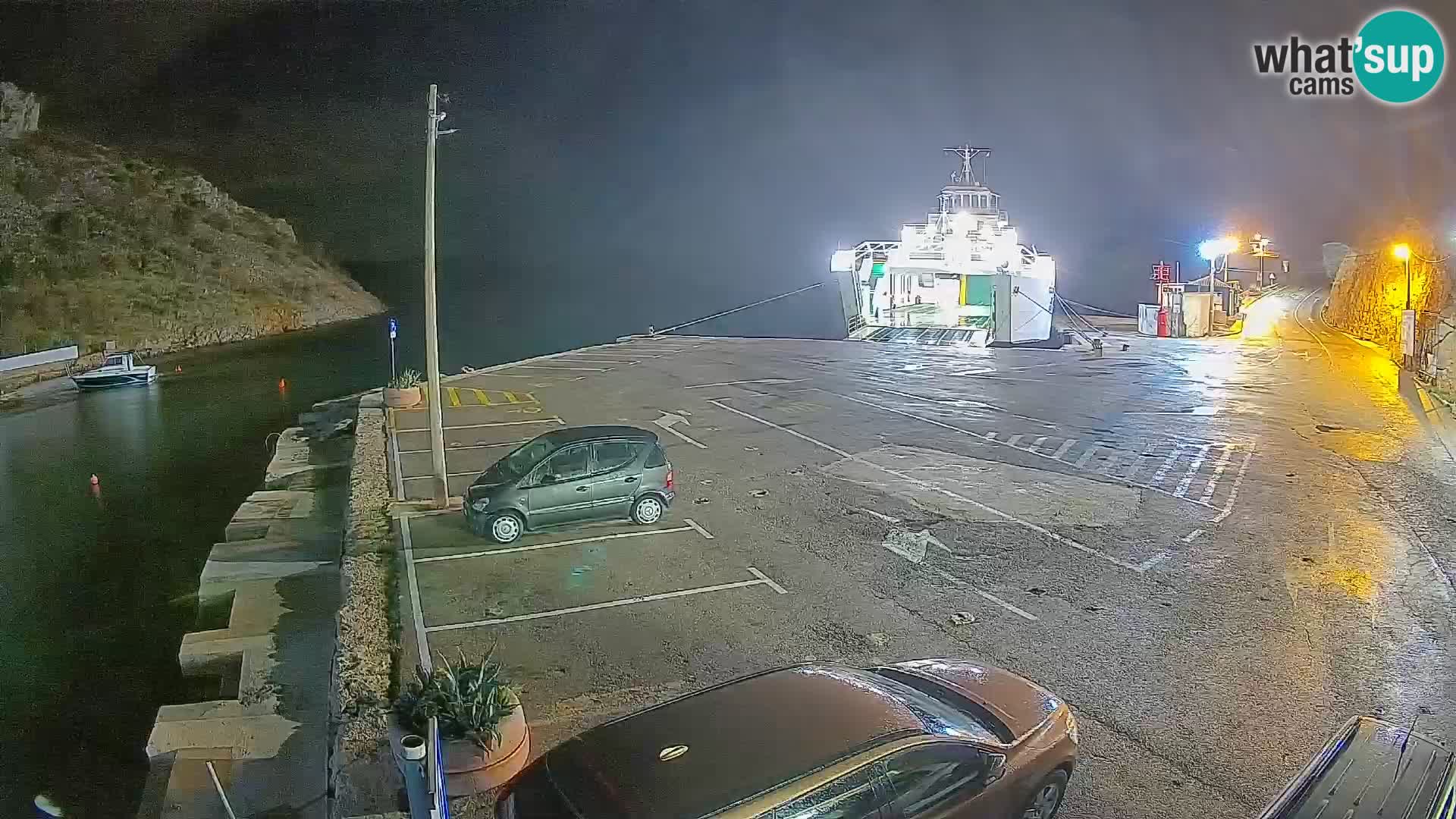 Webcam porto traghetti di Prizna – per l’isola di Pag