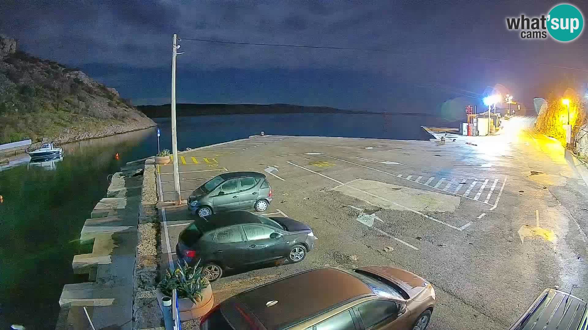 Webcam porto traghetti di Prizna – per l’isola di Pag