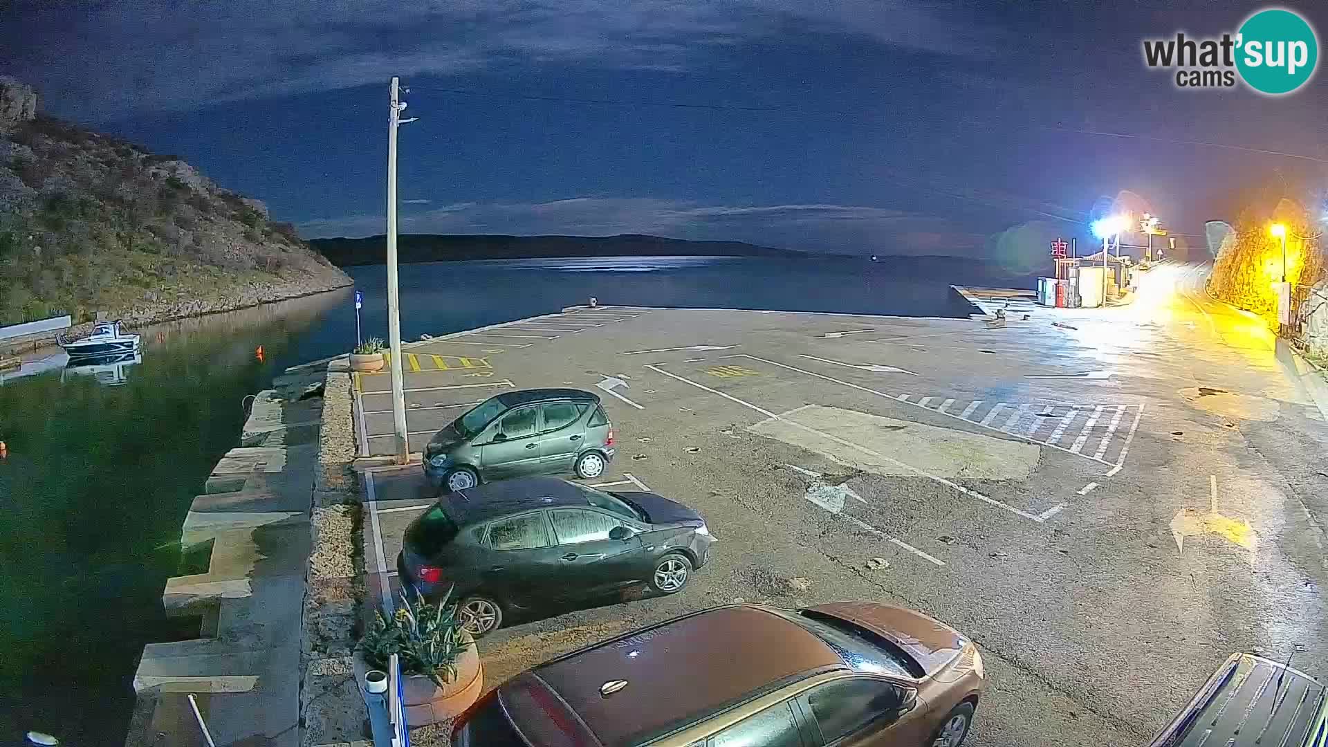 Webcam porto traghetti di Prizna – per l’isola di Pag