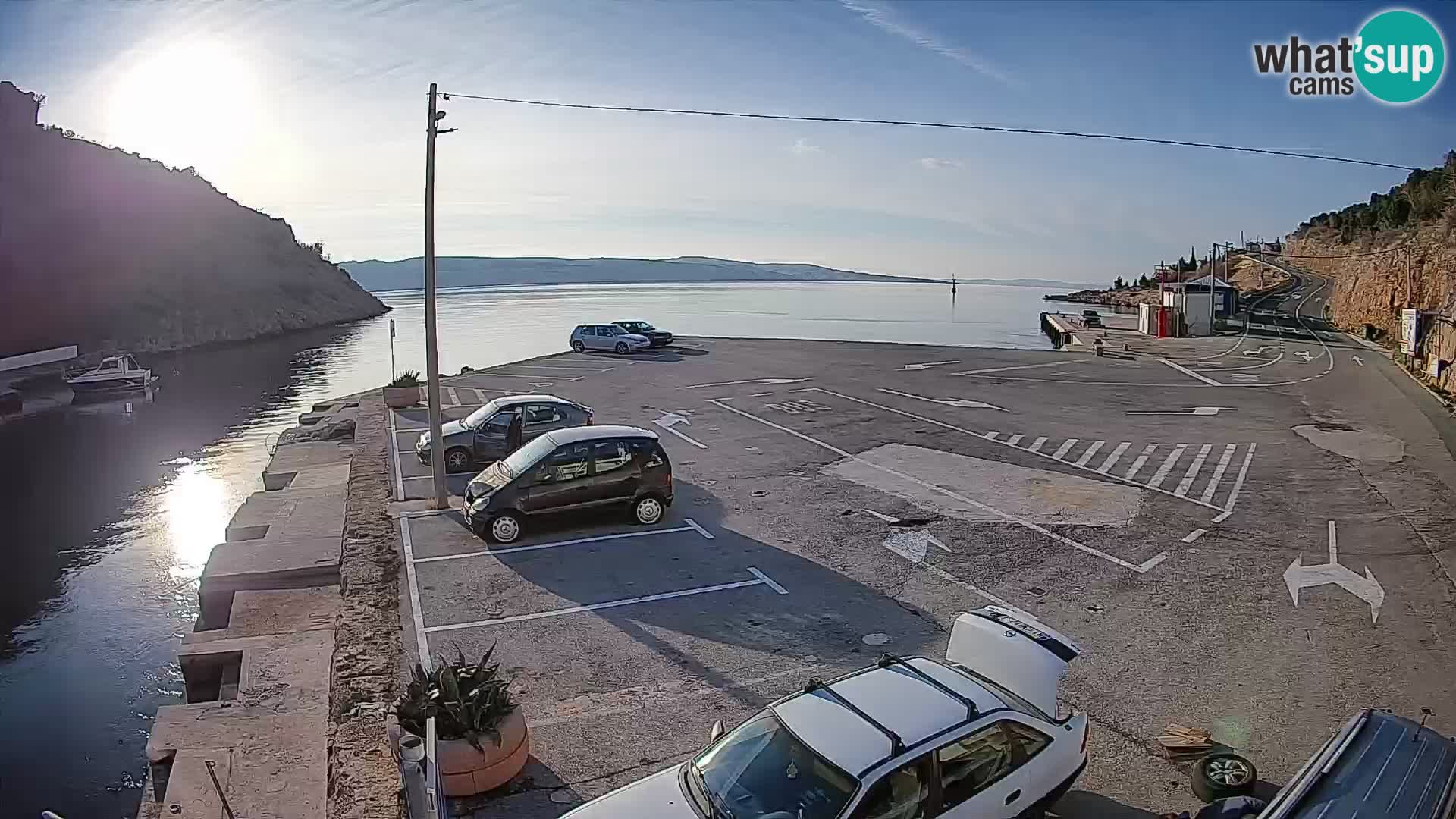 Webcam porto traghetti di Prizna – per l’isola di Pag