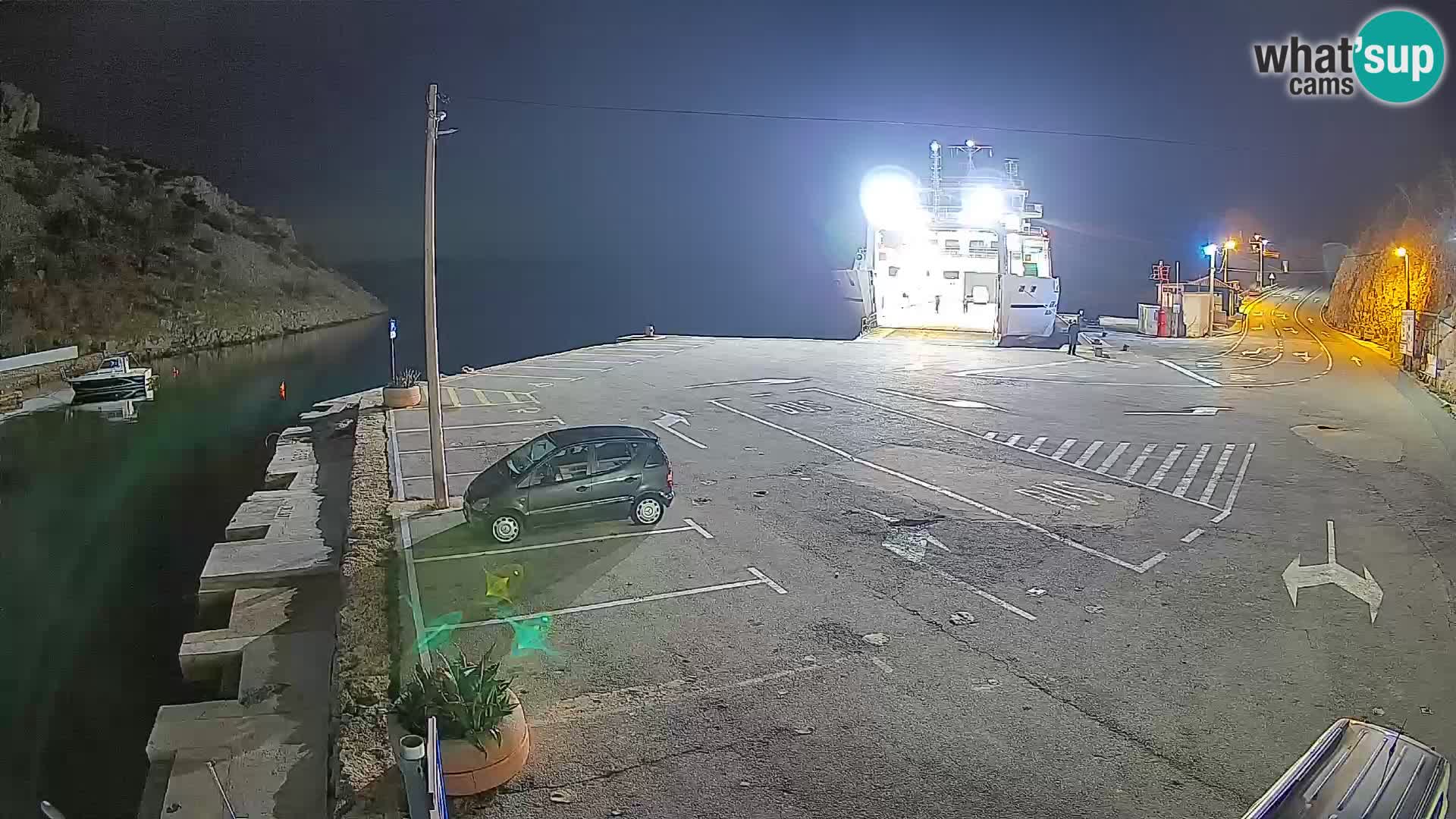 Webcam porto traghetti di Prizna – per l’isola di Pag
