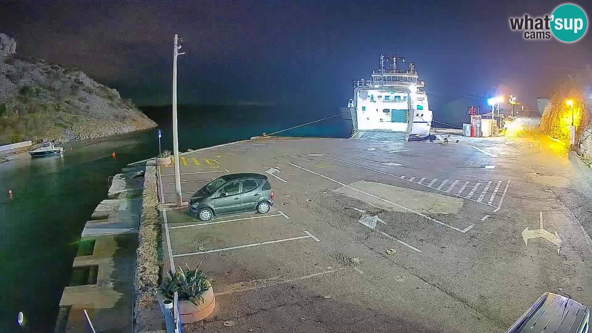 Webcam porto traghetti di Prizna – per l’isola di Pag