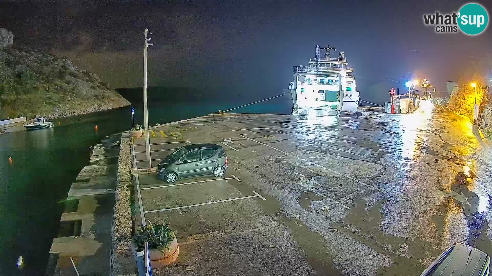 Webcam porto traghetti di Prizna – per l’isola di Pag