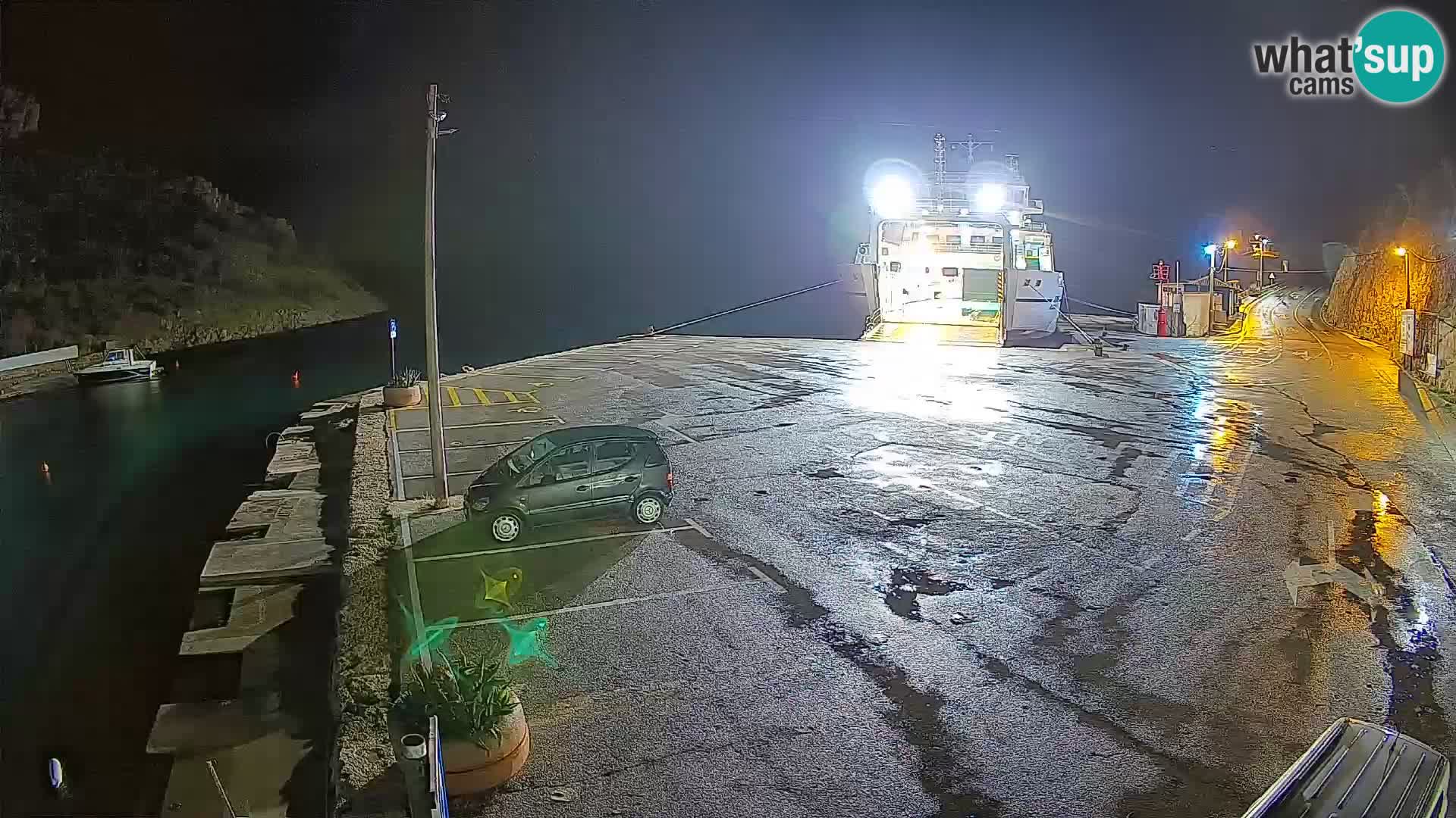 Webcam porto traghetti di Prizna – per l’isola di Pag