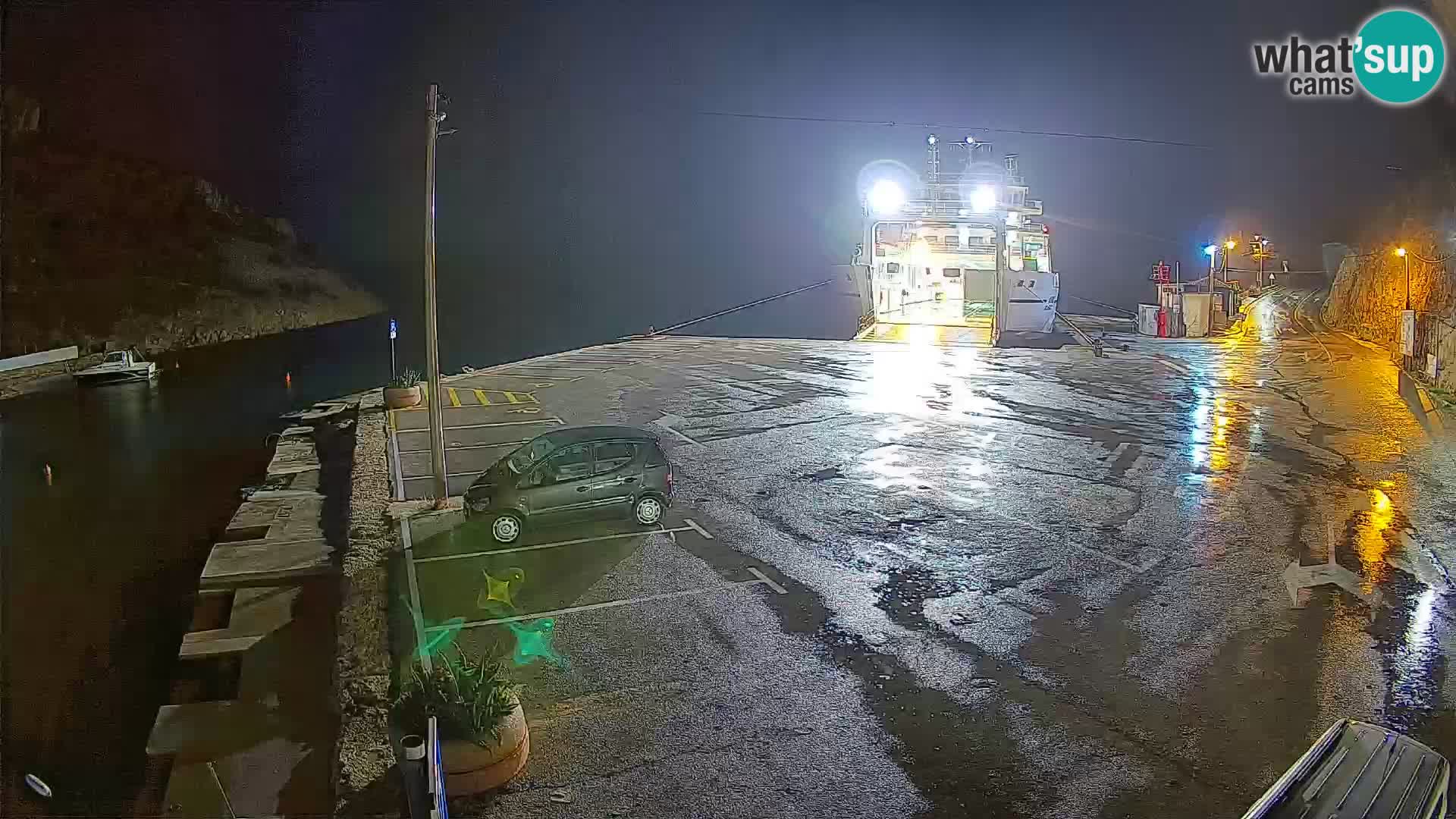 Webcam porto traghetti di Prizna – per l’isola di Pag