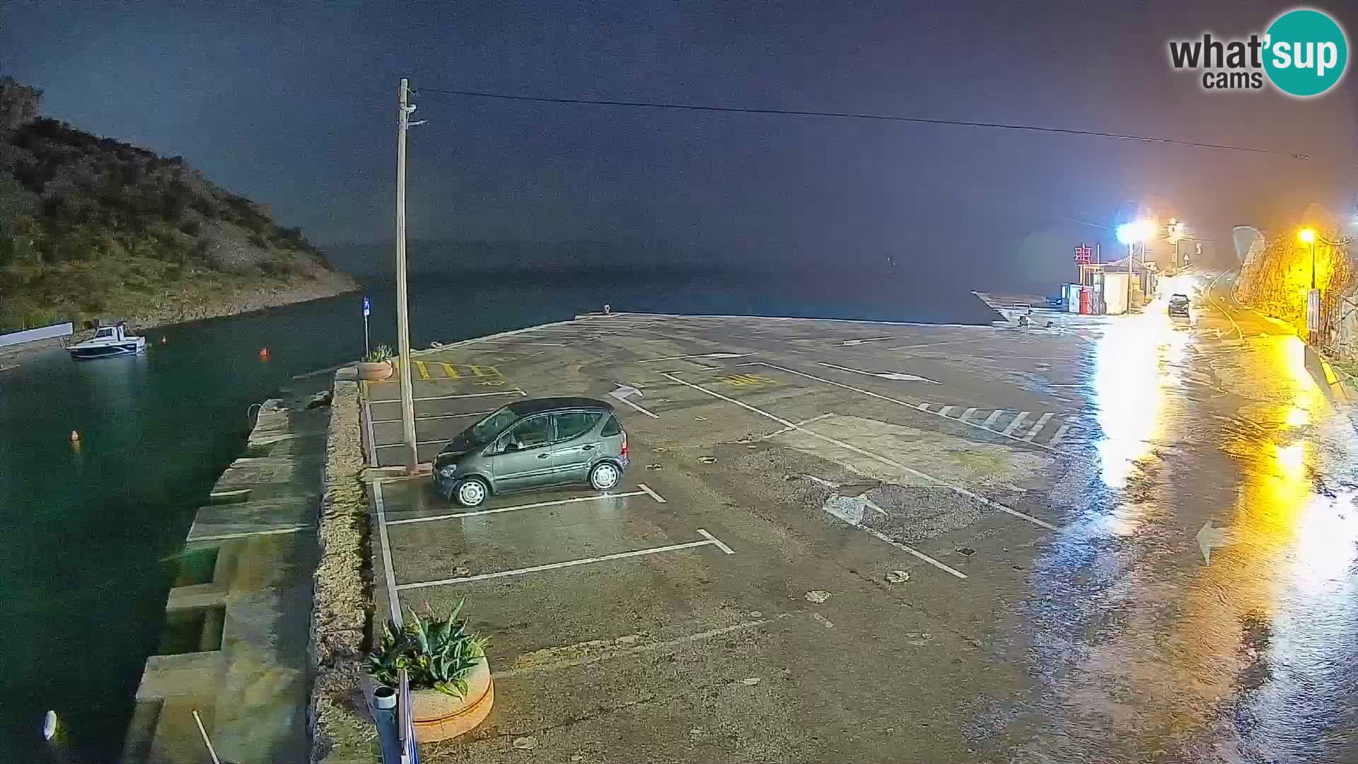 Webcam porto traghetti di Prizna – per l’isola di Pag