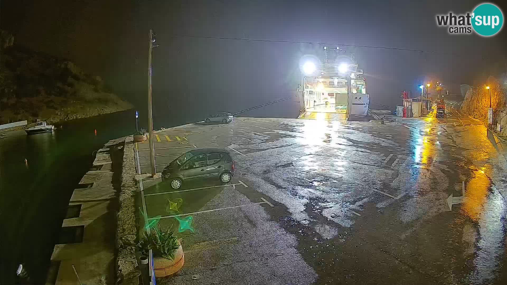 Webcam porto traghetti di Prizna – per l’isola di Pag